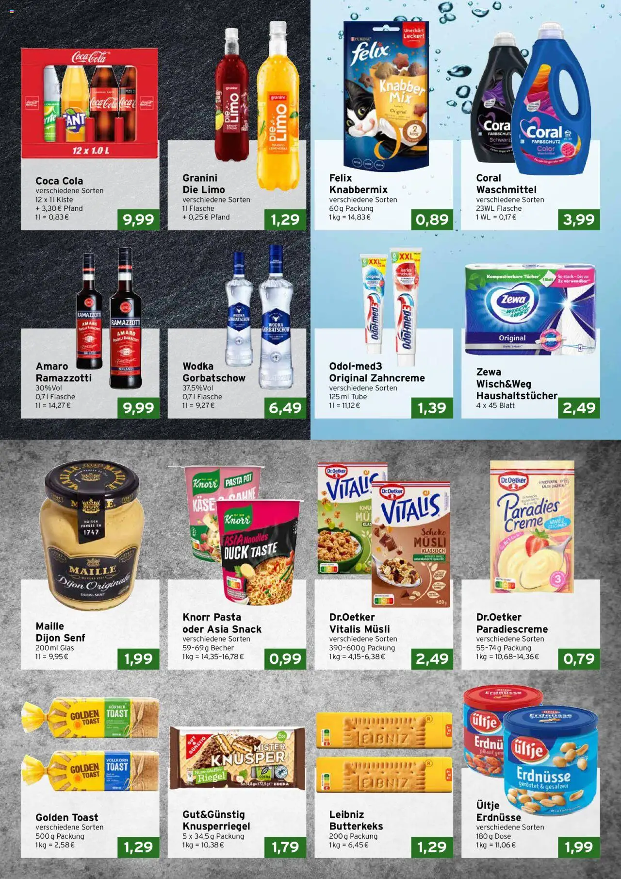 CAP Markt Prospekt - gültig ab dem 11.08.2025 | Seite: 3 | Produkte: Coca cola, Toast, Coral, Ramazzotti