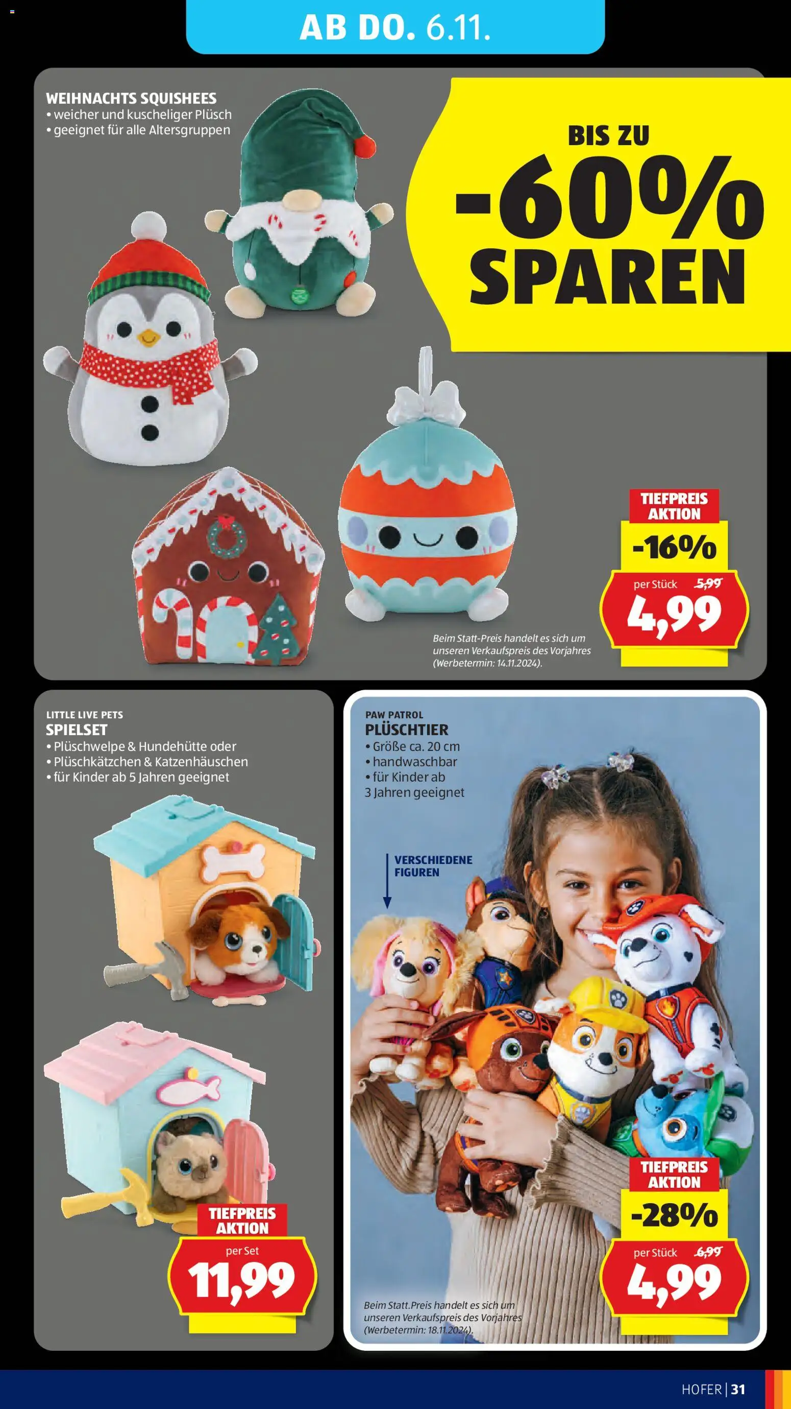 Hofer Flugblatt gültig ab 30.10.2025 | Seite: 35