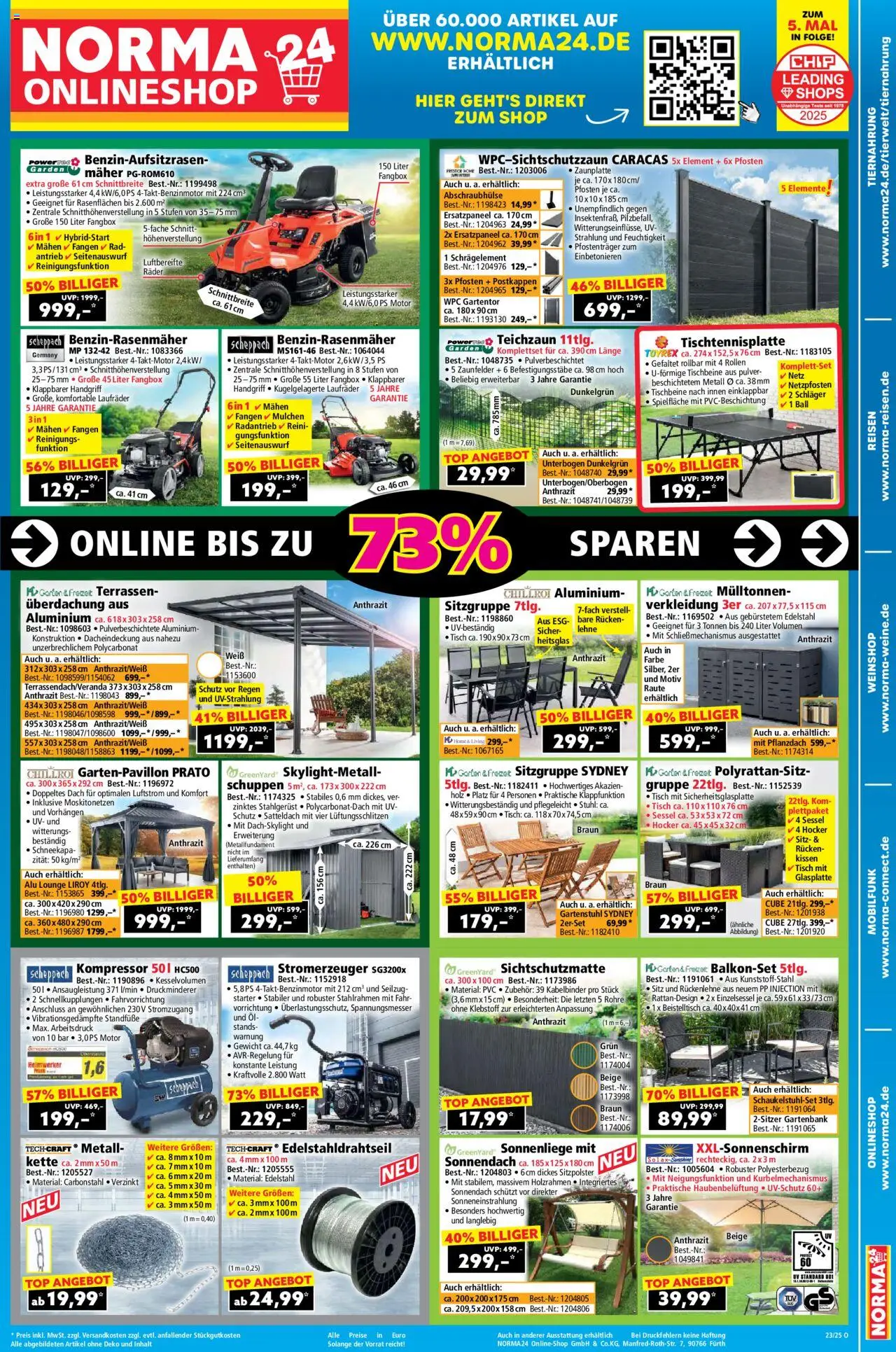 Norma Prospekt 	 - gültig ab dem 02.06.2025 | Seite: 19 | Produkte: Kissen, Öl, Tisch, Stuhl