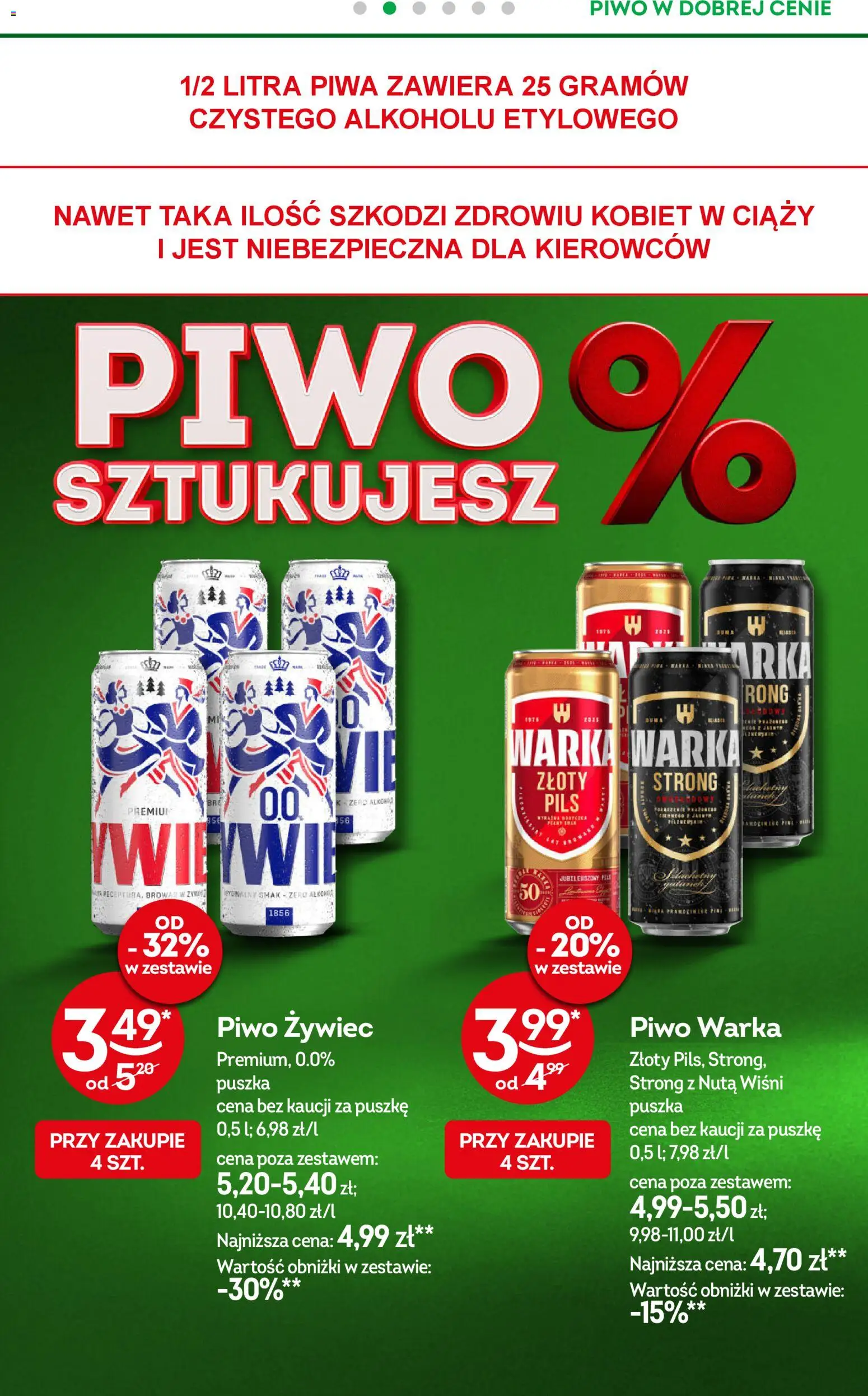 Żabka Gazetka od 17.12.2025 | Strona: 39 | Produkty: Warka, Piwo Warka, Piwo