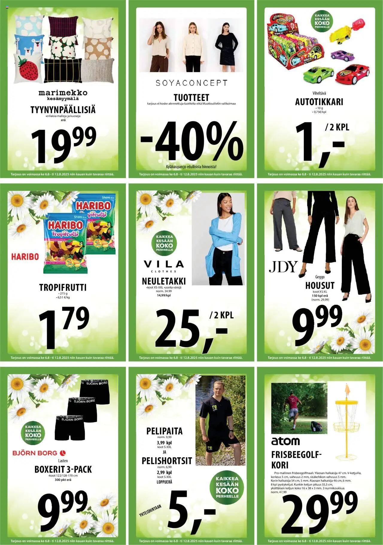  | Sivu: 12 | Tuotteet: Neuletakki, Kori, Housut