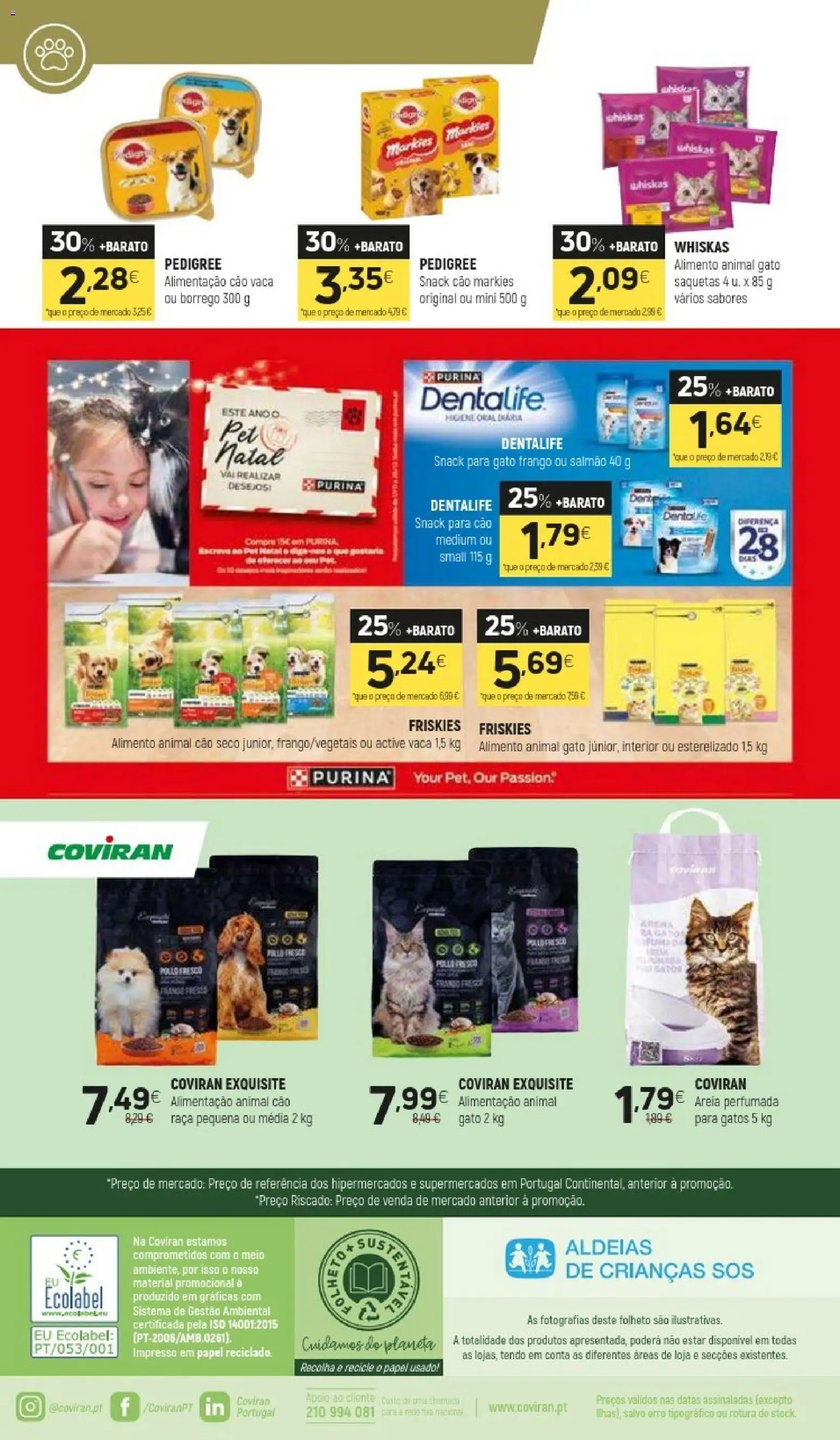 Coviran - folheto │ válido de 18.11.2025 | Página: 24 | Produtos: Areia, Frango, Salmão