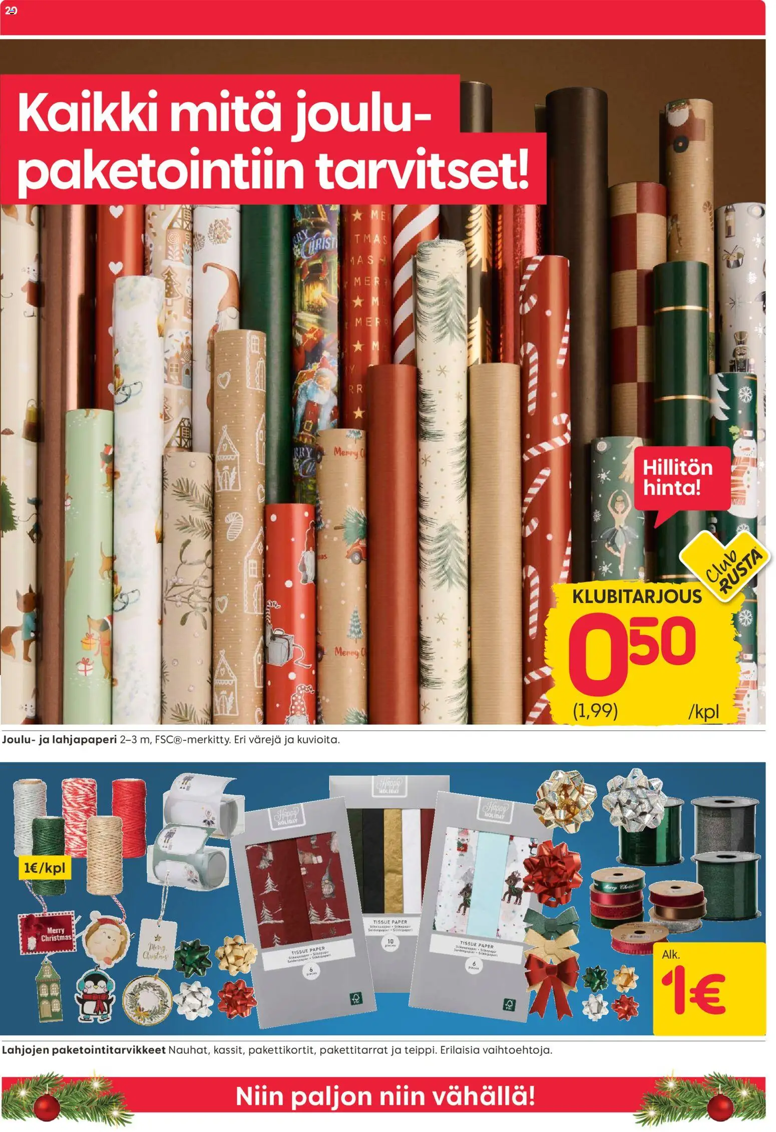 Rusta tarjoukset – voimassa 01.12.2025 alkaen | Sivu: 20