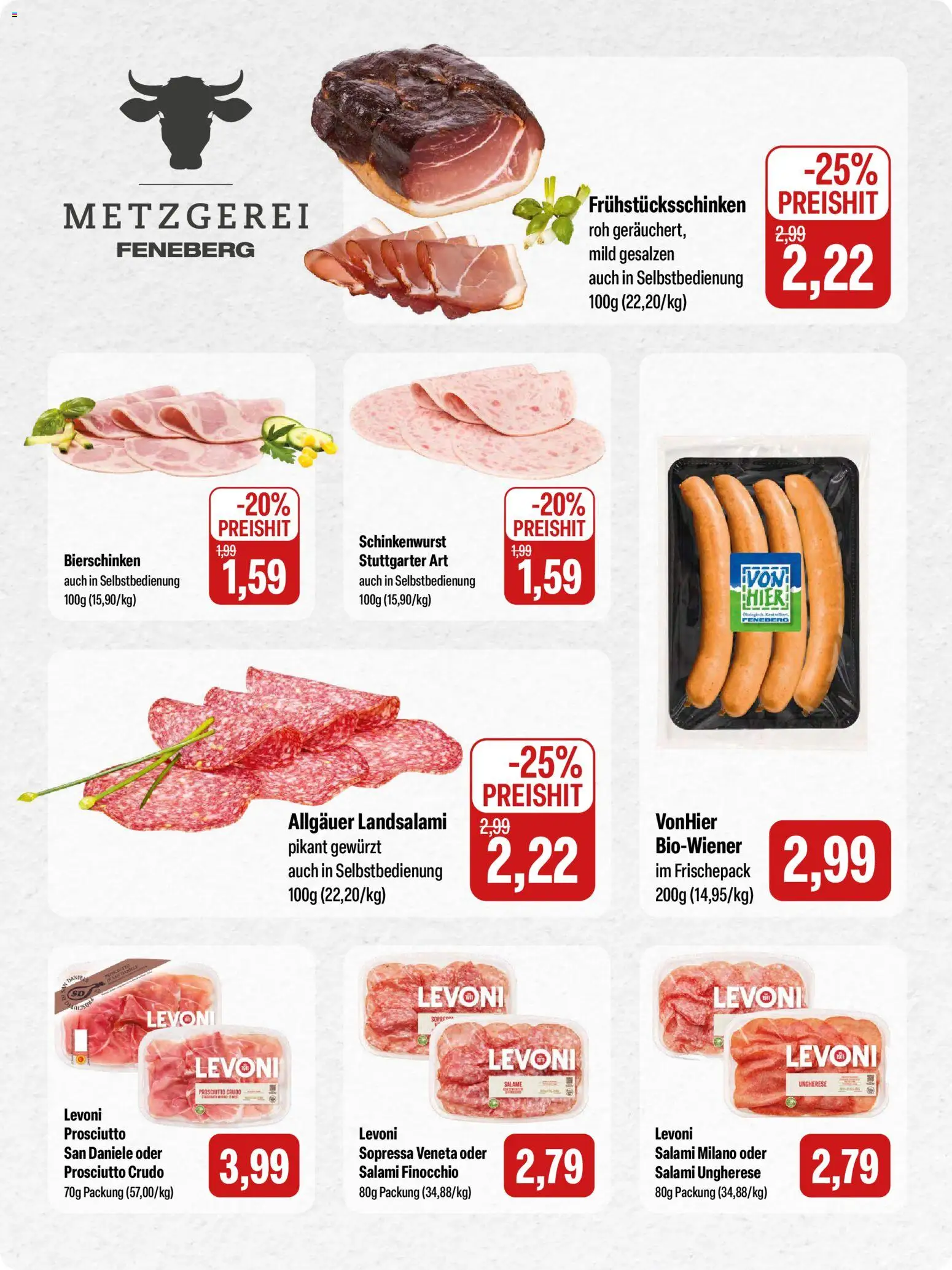 Feneberg Angebote – gültig ab 27.11.2025 | Seite: 2 | Produkte: Salami