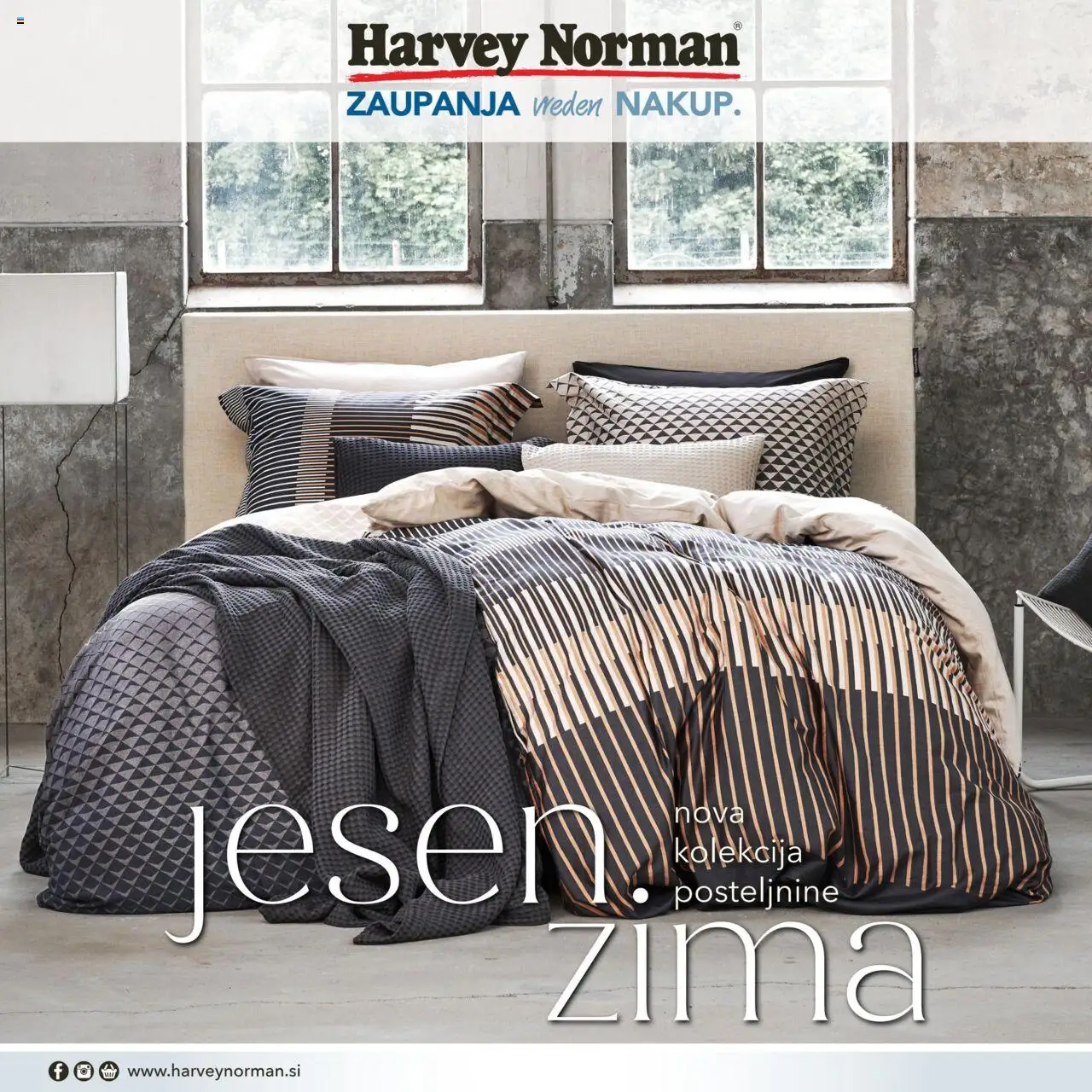 Harvey Norman katalog posteljnina jesen zima │ velja od 01.10.2023 | Stran: 1