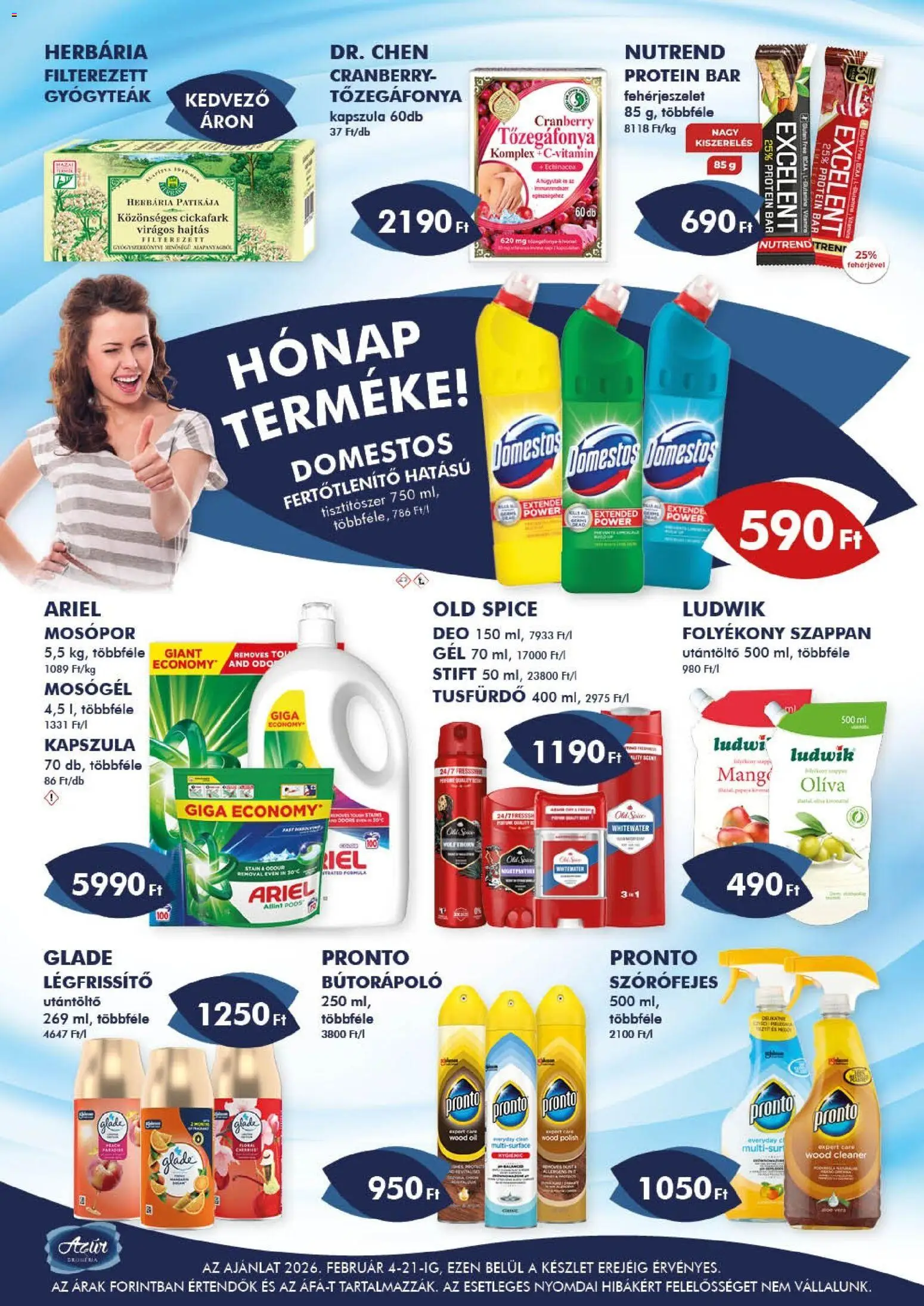 Azur akciós ujság - amely érvényes a következő dátumtól: 04.02.2026 | Oldal: 6