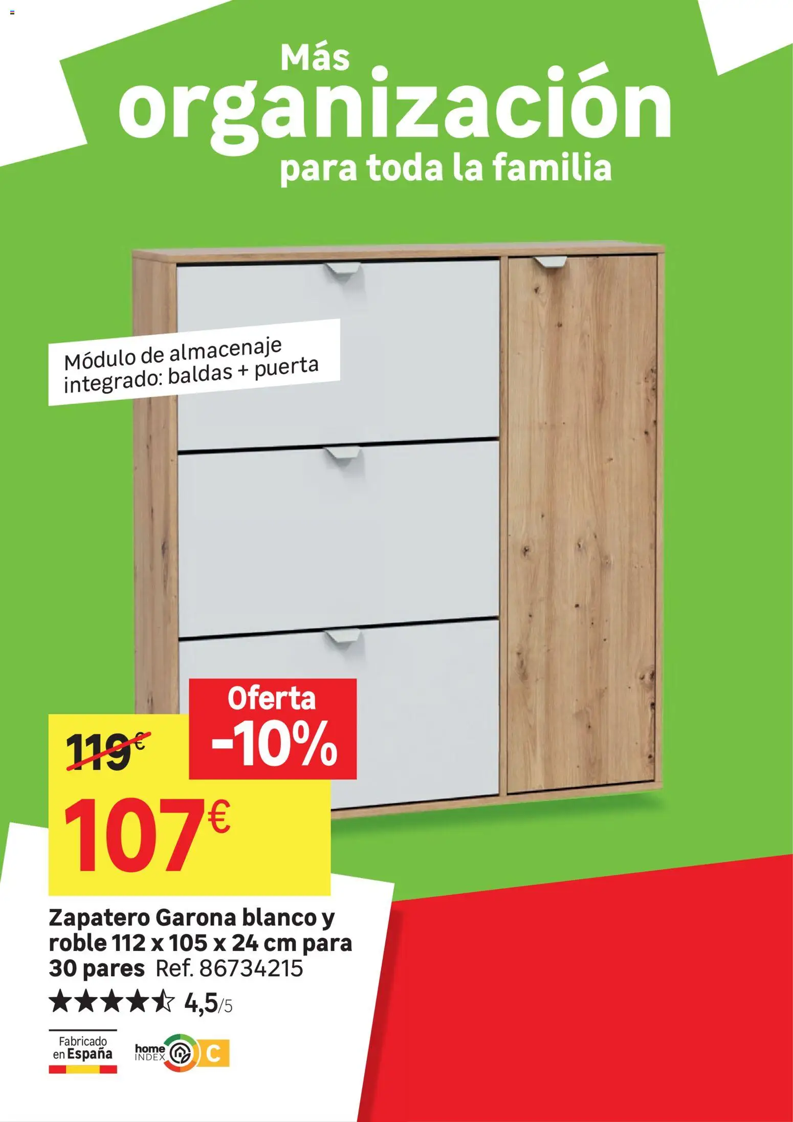 Leroy Merlin catálogo │ válido desde el 03.02.2026 | Página: 45 | Productos: Zapatero, Almacenaje