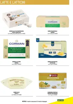 Anteprima del volantino Metro Hotel catalogo valido a partire dal 17.10.2025 | Pagina: 55 | Prodotti: Centrifuga, Latte, Burro, Margarina