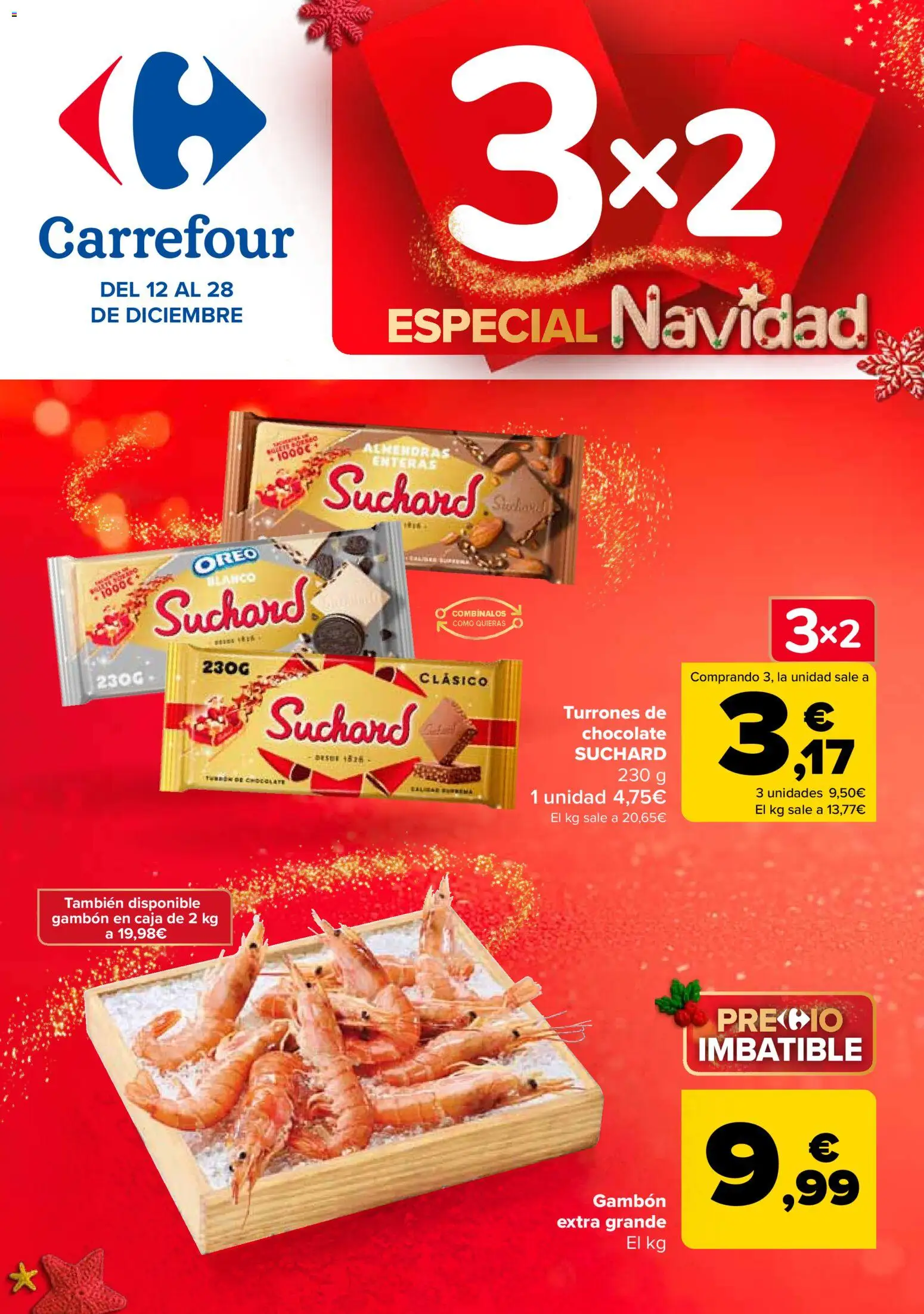 Carrefour folleto │ válido desde el 12.12.2025 | Página: 1 | Productos: Chocolate, Caja