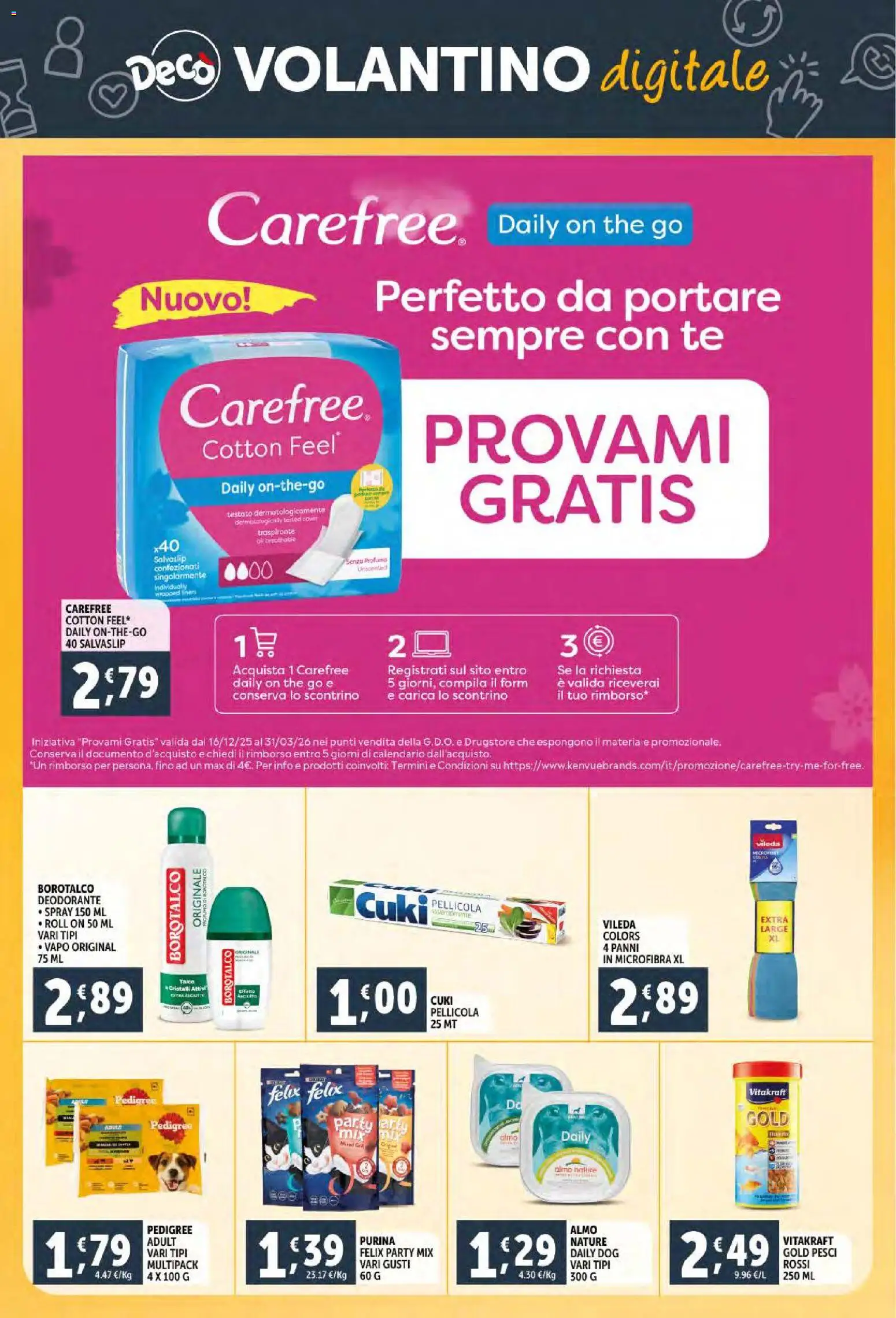 Volantino Decò del 20.01.2026 | Pagina: 29 | Prodotti: Deodorante, Olio, The, Pellicola