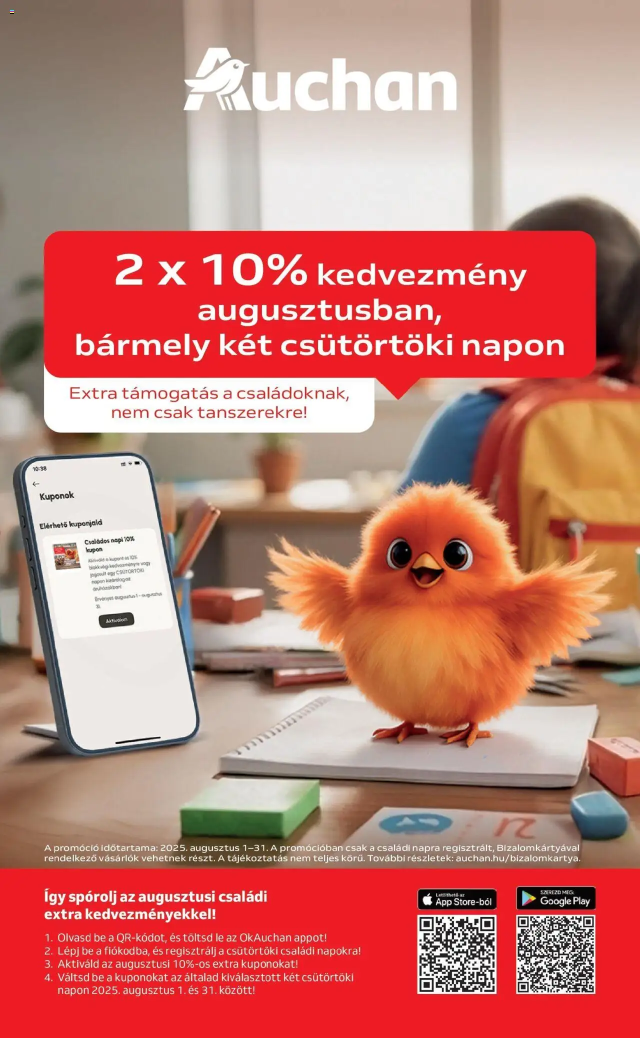 Auchan akciós ujság - amely érvényes a következő dátumtól: 07.08.2025 | Oldal: 54