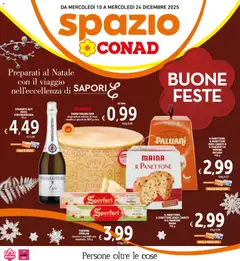 Anteprima del volantino Volantino Spazio Conad	 valido a partire dal 10.12.2025