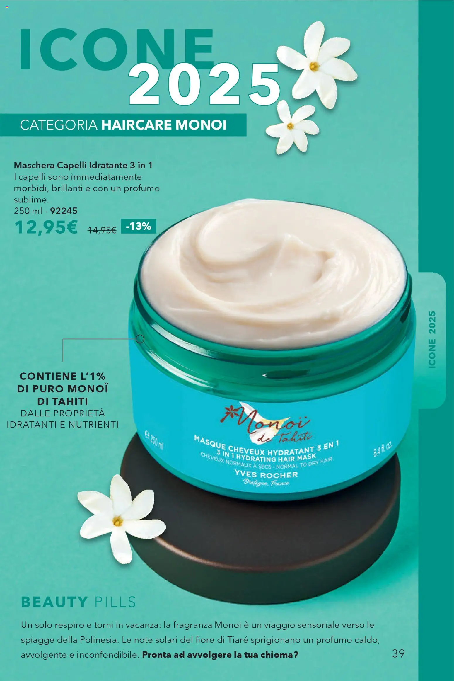 Volantino Yves Rocher del 16.12.2025 | Pagina: 39 | Prodotti: Maschera, Profumo, Fragranza