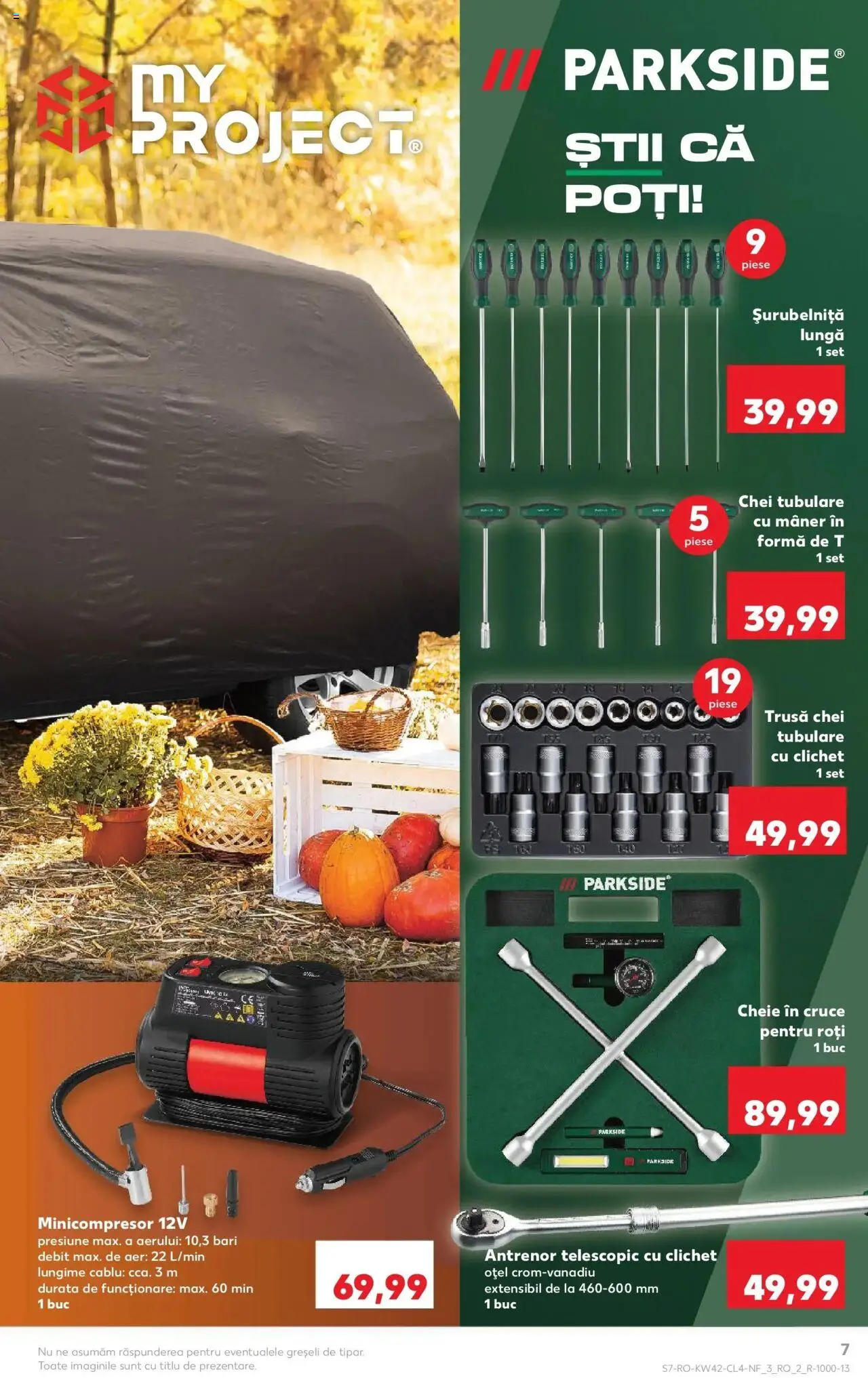Noul catalog Kaufland – valabil de la 15.10.2025 | Pagină: 7 | Produse: Cablu, Mâner