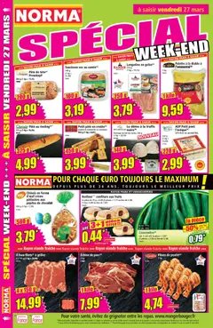 Norma - Prévisualisation de Norma catalogue valide à partir de 25.03.2026 | Page: 14 | Produits: Viennoiseries, Lait, Fromage, Viande