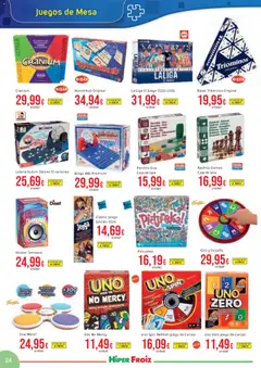 Vista previa Froiz - Catálogo Juguetes válido desde el 21.11.2025 | Página: 24 | Productos: Juegos de mesa, Mesa, Caja