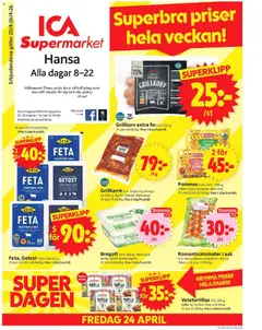 ICA Supermarket - Malmö - Förhandsvisning av reklamblad från butik ICA Supermarket aktuell från 20.04.2026