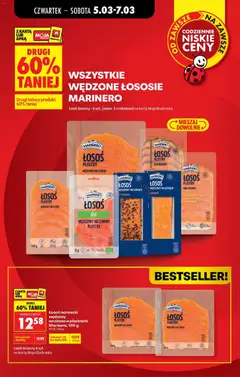 Pogląd oferty "ŁOSOŚ PLASTRY WĘDZONY NA ZIMNO, Wędzony na zimno łosoś w plastrach" - ważna od 05.03.2026 | Strona: 21