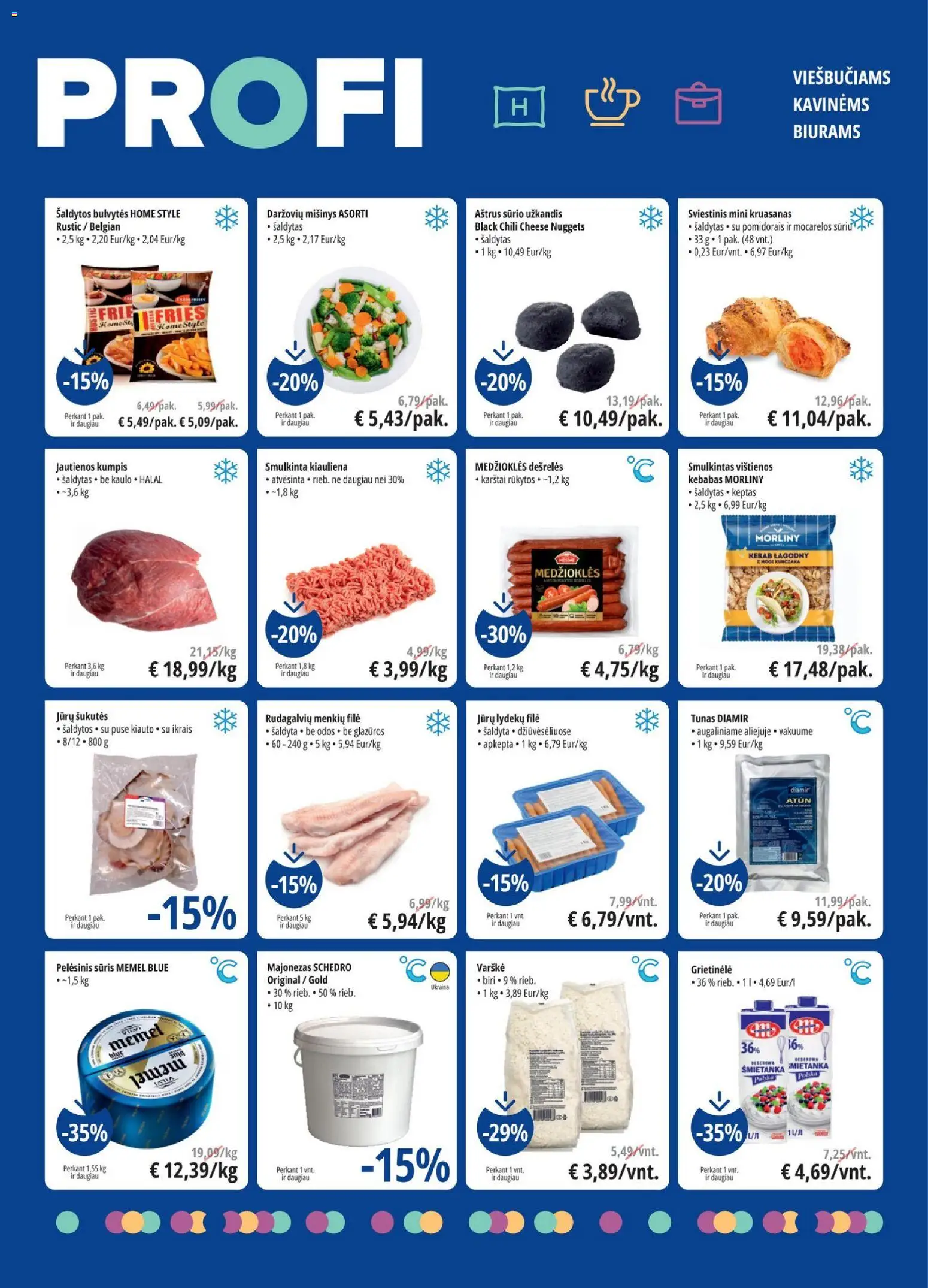 ePromo akcijos nuo 21.01.2026 | Puslapis: 6 | Prekių: Dešrelės, Sūris, Majonezas, Kiauliena