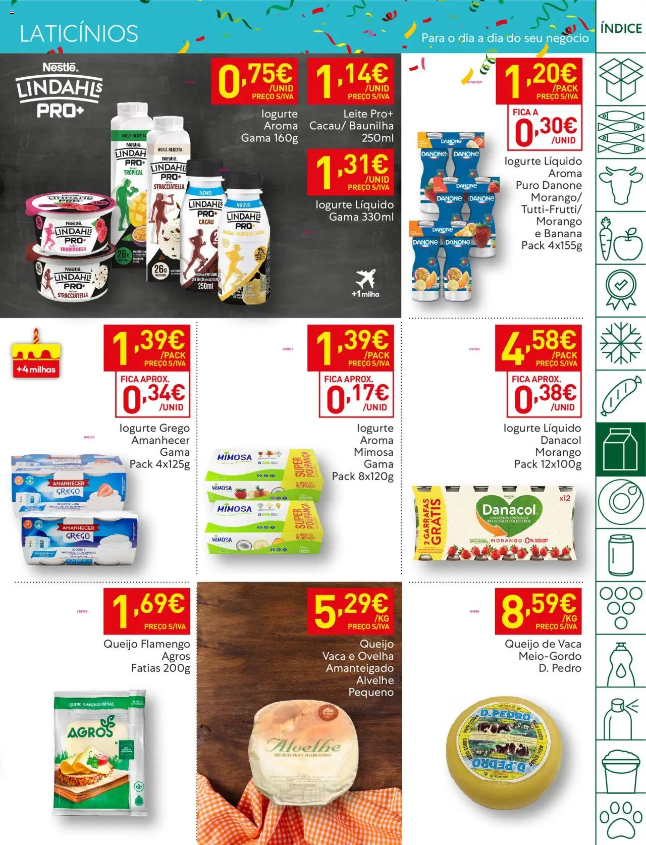 Recheio folheto │ válido de 21.10.2025 | Página: 23 | Produtos: Banana, Leite, Queijo, Iogurte