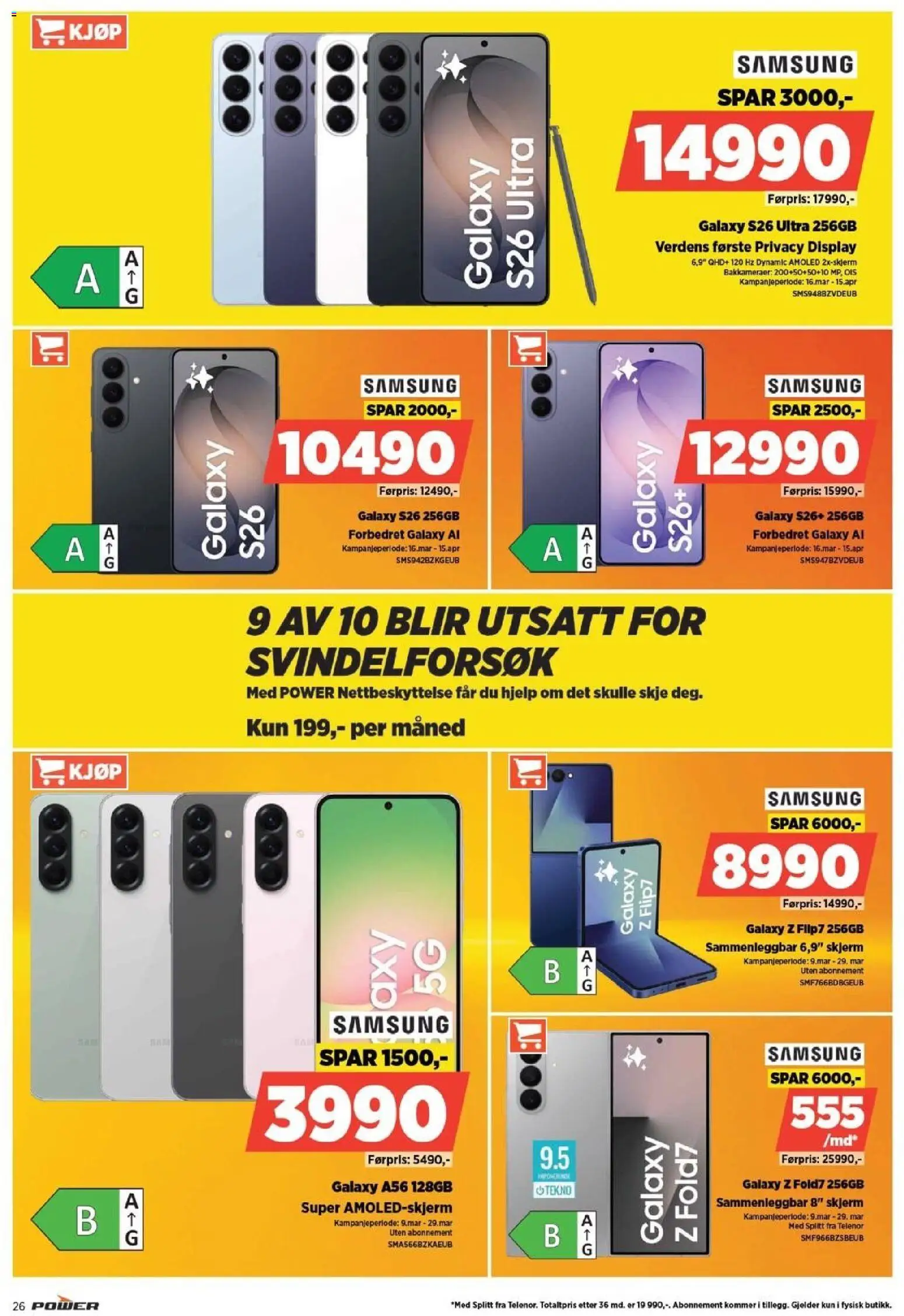 {H1} | Side: 26 | Produkter: Skjerm