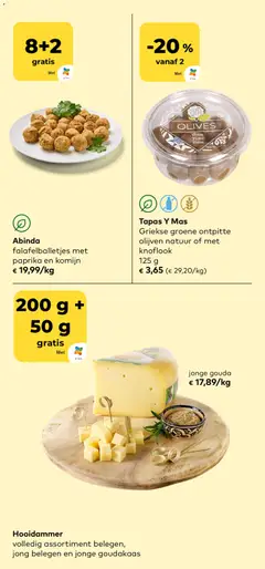 BioPlanet folder - Voorbeeld van een folder van BioPlanet, geldig van 28.01.2026 | Pagina: 10 | Producten: Gouda, Olijven, Komijn, Knoflook