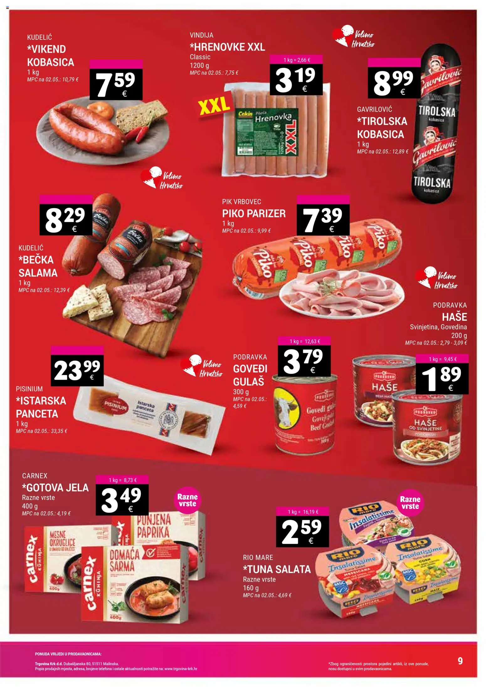 Trgovina Krk katalog | vrijedi od 01.12.2025 | Stranica: 9