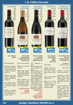 Vrutak - Vinski Katalog - Pregled kataloga iz trgovine Vrutak, vrijedi od 01.11.2024 | Stranica: 196 | Proizvodi: Miris, Vino, Maline