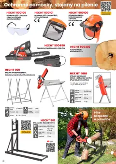 Hecht leták platný od 19.02.2026 | Strana: 40 | Produkty: Píla, Okuliare, Video