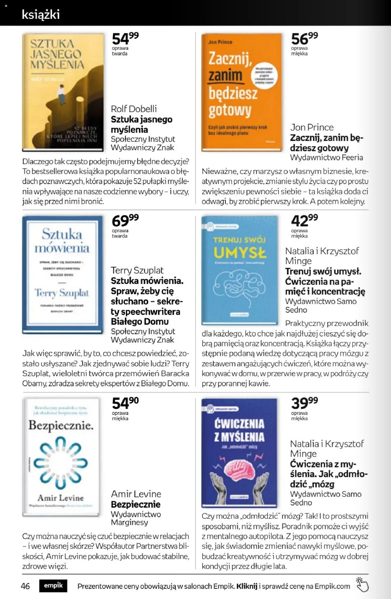 Empik promocje od 22.04.2026 | Strona: 46 | Produkty: Książki