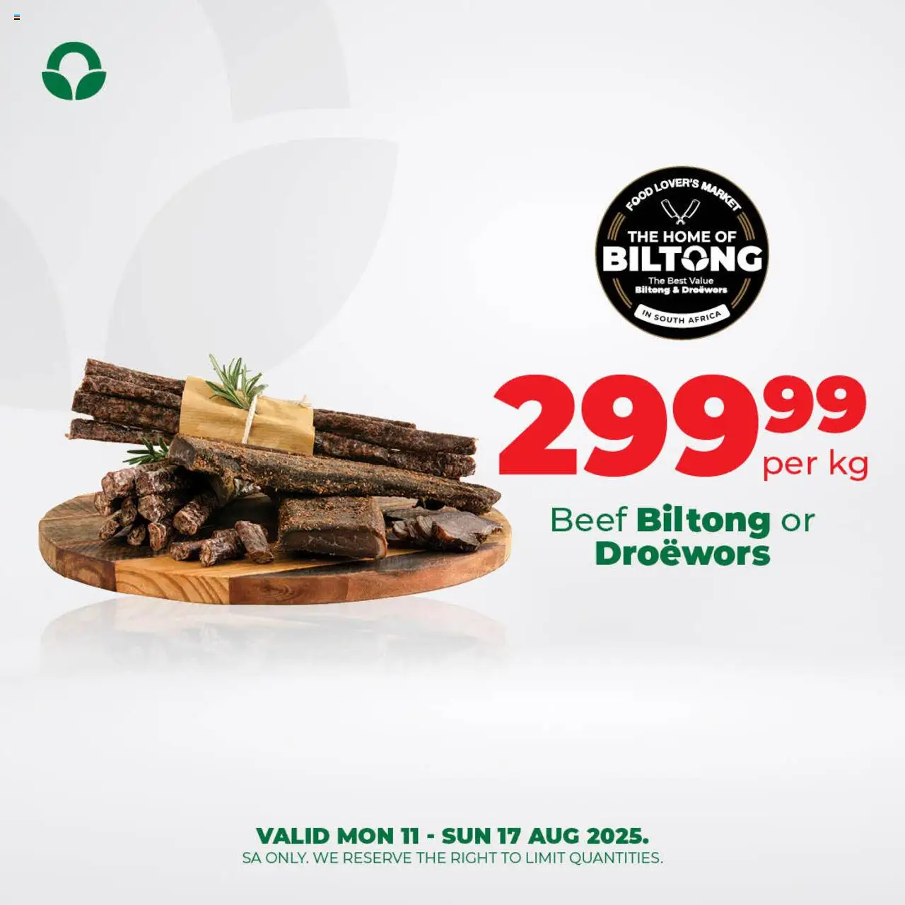 Food Lover's Market Specials │ valid from 11.08.2025 | Page: 6 | Products: Beef