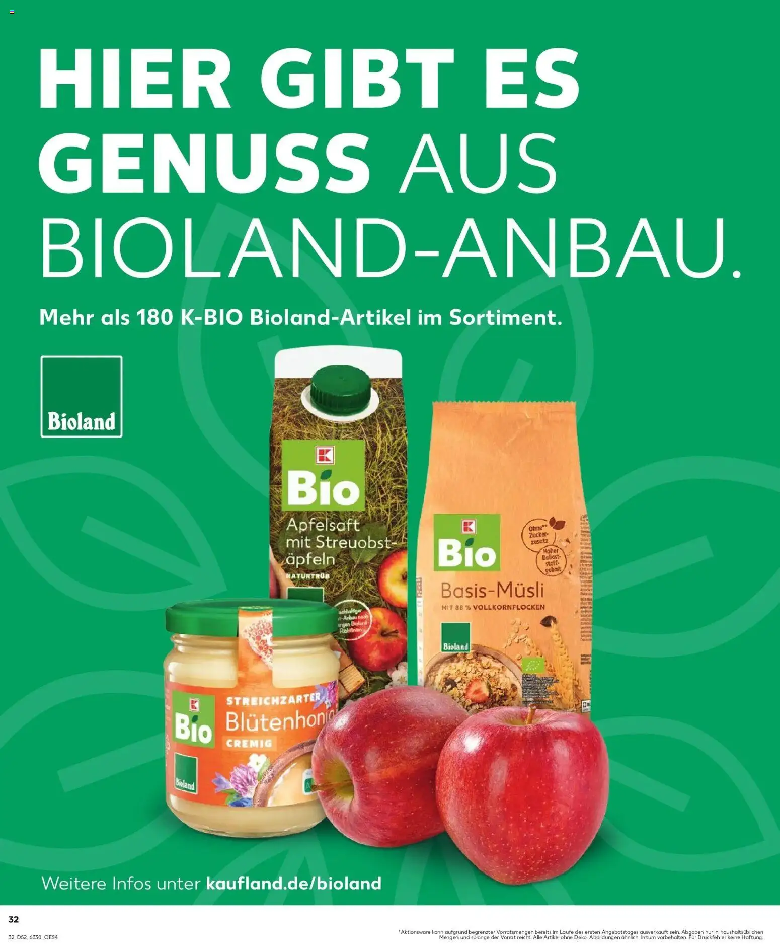 Kaufland prospekt Leer (Ostfriesland)	 – gültig ab 28.12.2025 | Seite: 32 | Produkte: Apfelsaft, Apple