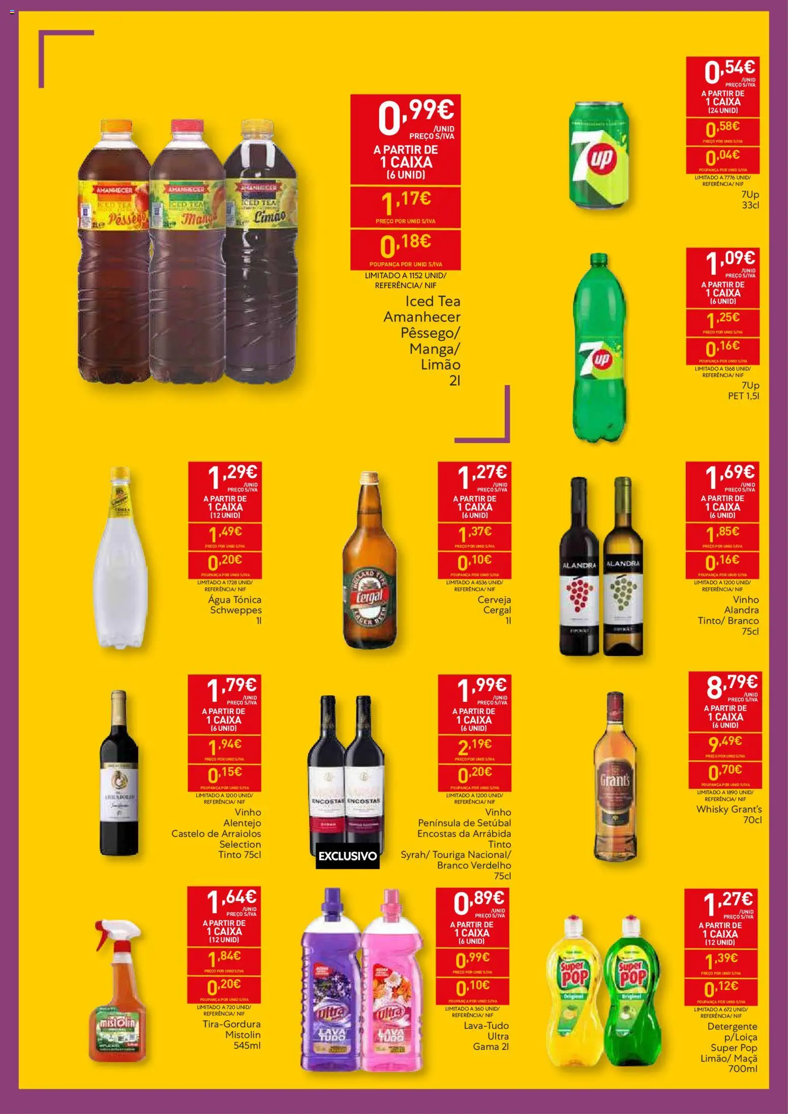 Recheio folheto Madeira │ válido de 27.01.2026 | Página: 3 | Produtos: Whisky, Detergente, Caixa, Maça