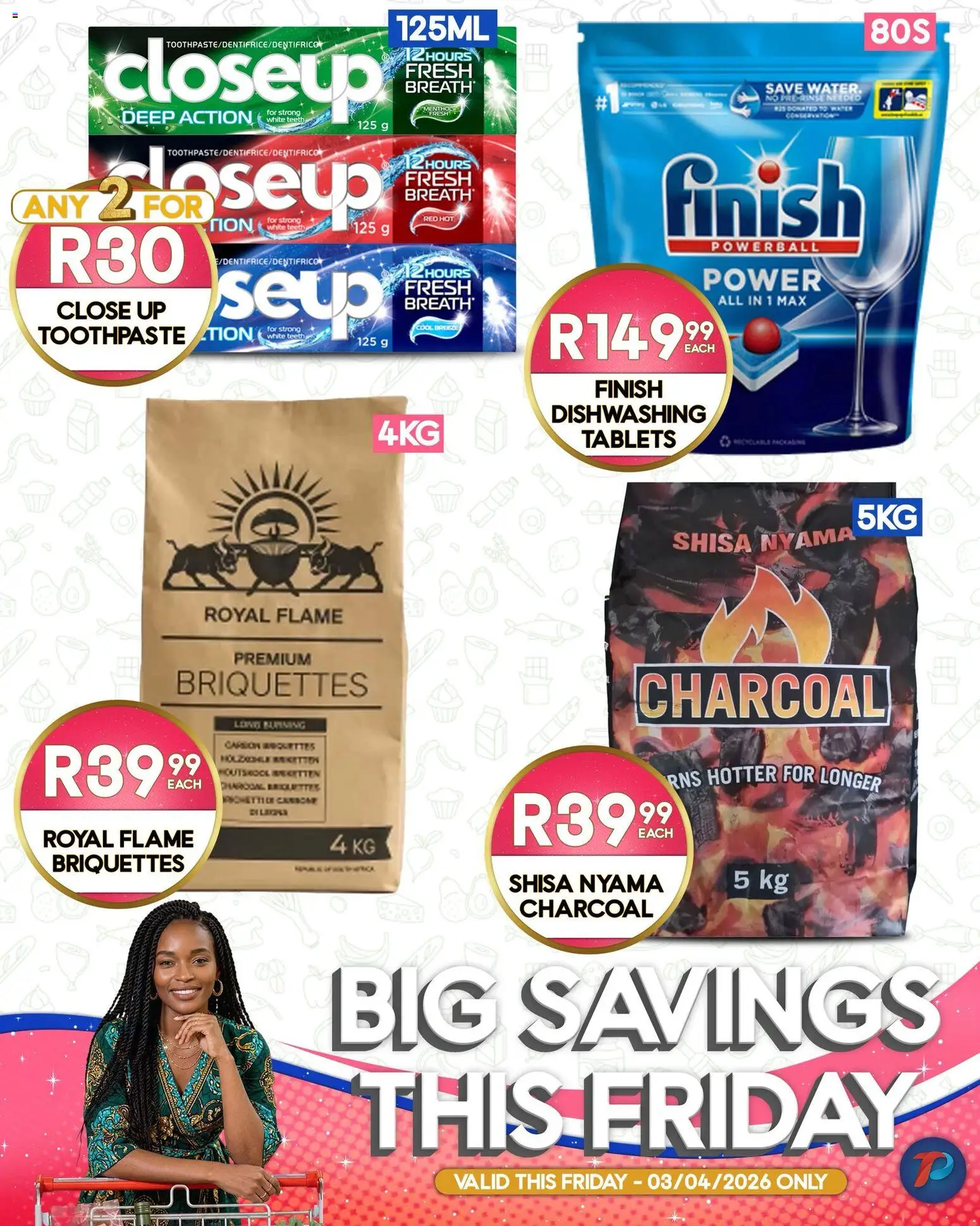 New Take n Pay catalogue – valid from 03.04.2026 | Page: 4 | Products: Toothpaste