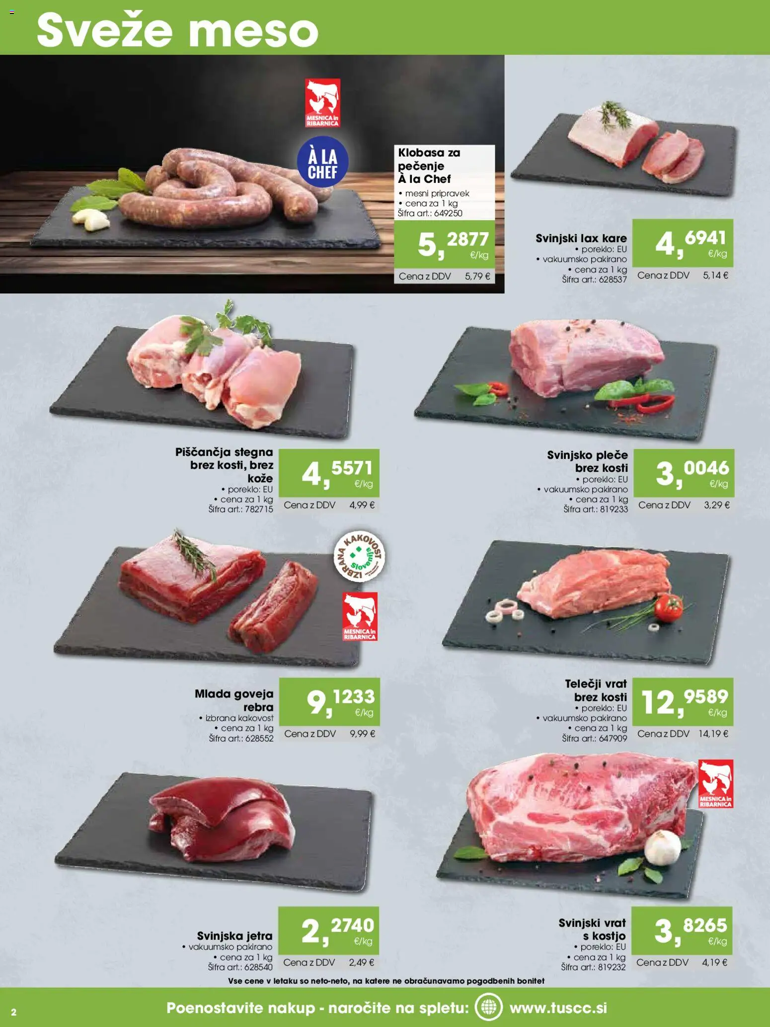 Novi Tuš katalog ponudbe – veljaven od 07.03.2026 | Stran: 2