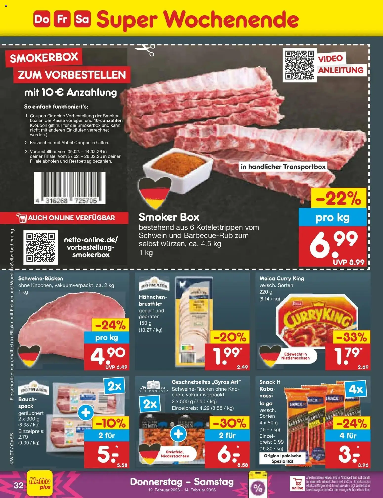 Netto Marken-Discount - Netto: Wochenangebote – gültig ab 09.02.2026 | Seite: 42
