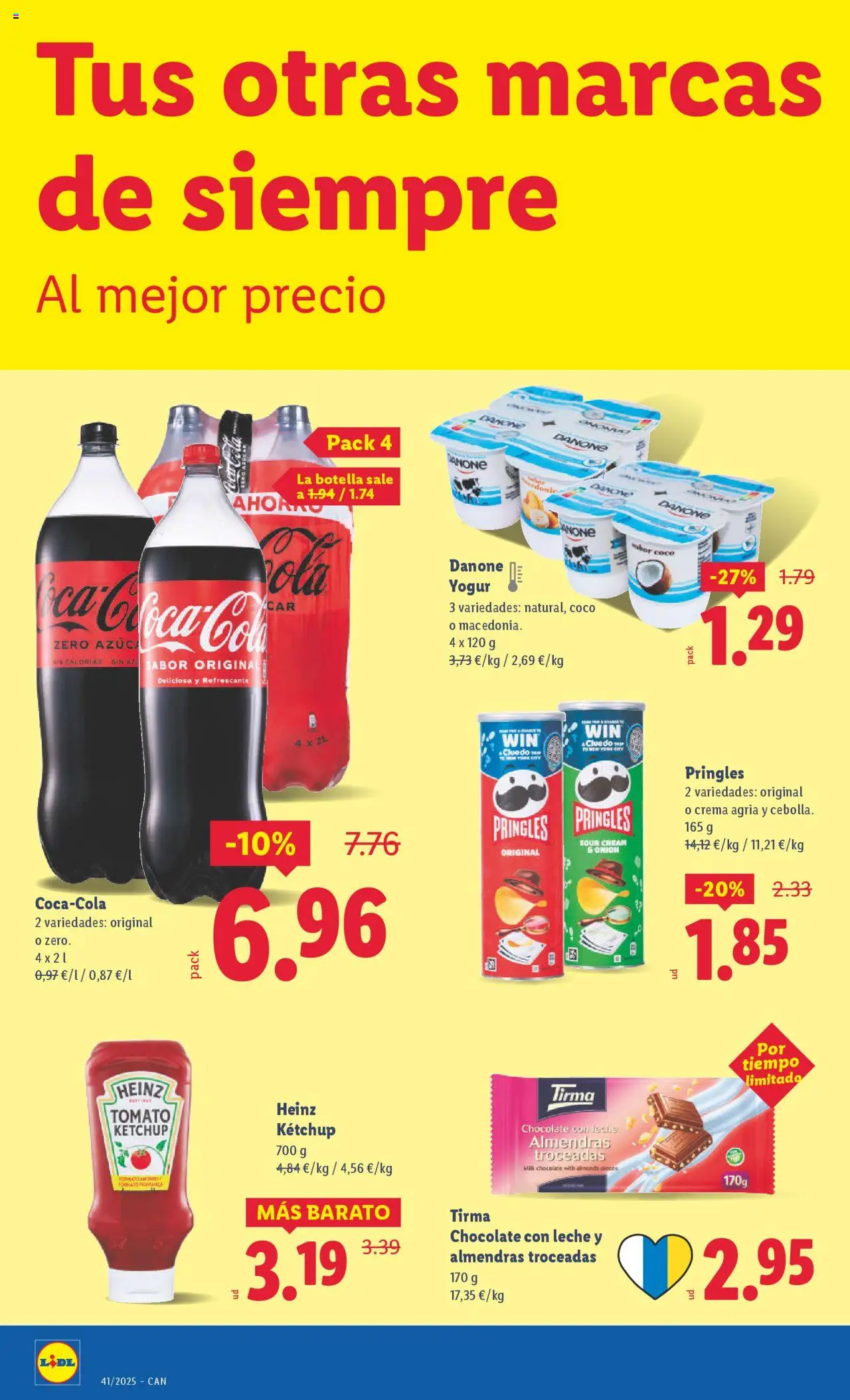 Lidl - Canarias │ válido desde el 06.10.2025 | Página: 32 | Productos: Σφουγγαρίστρα, Leche, Chocolate, Chocolate con leche