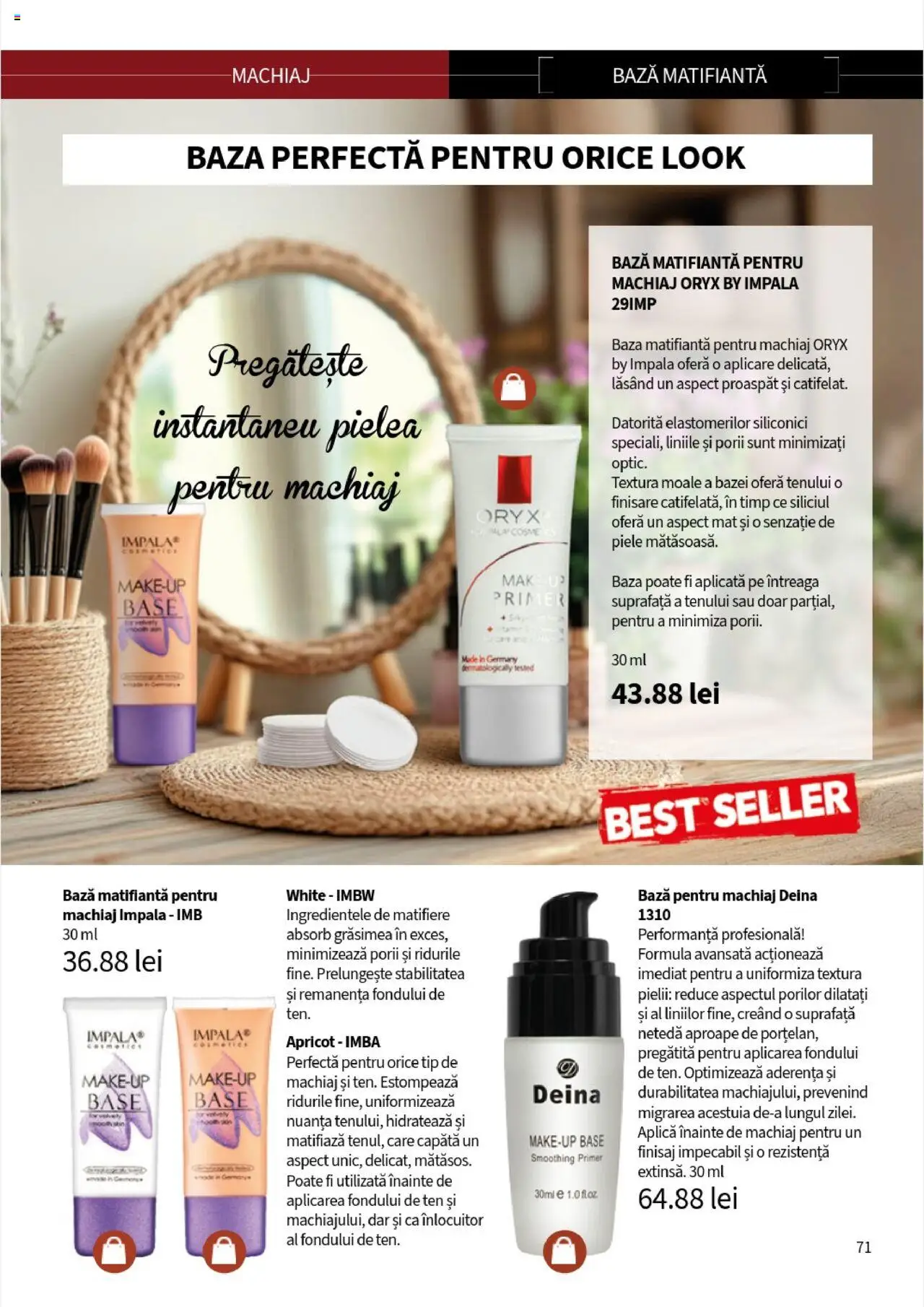 Noul catalog Lady’s – valabil de la 25.09.2025 | Pagină: 73 | Produse: Machiaj