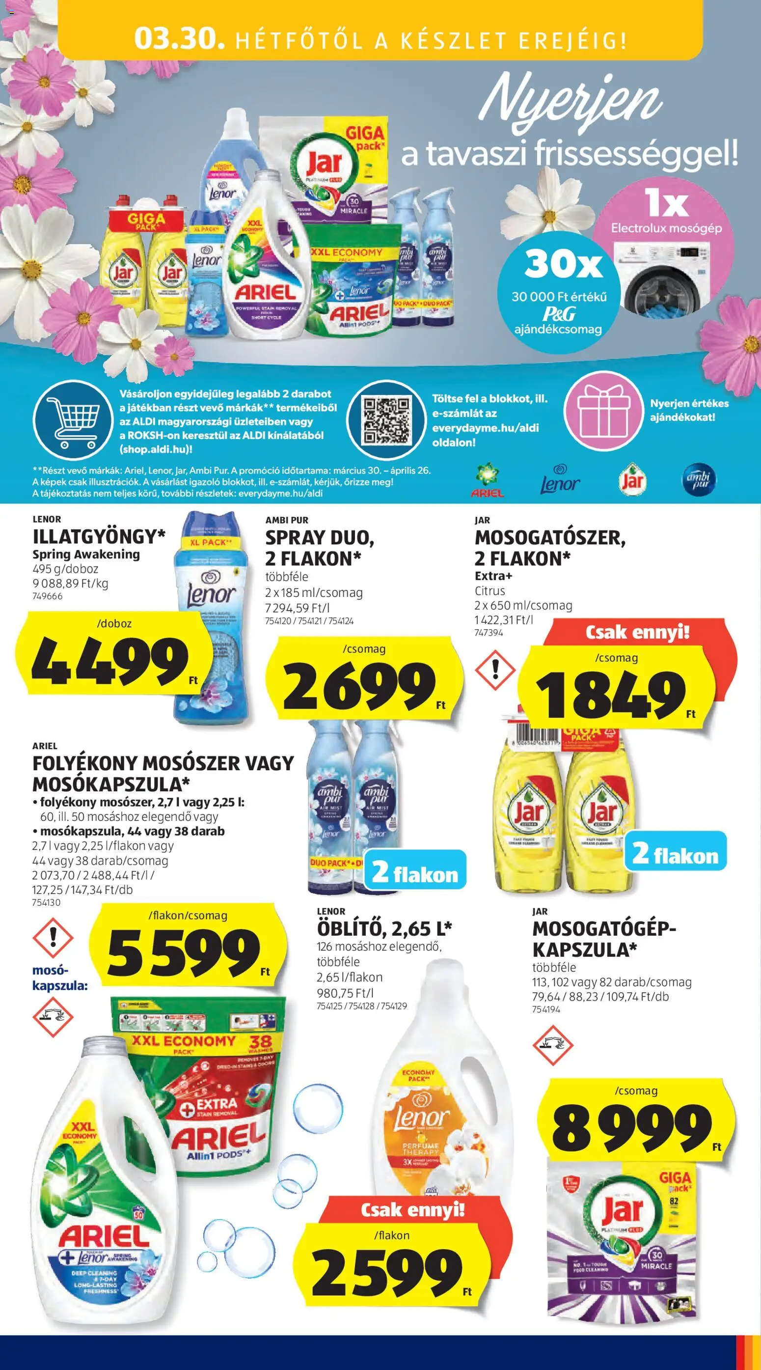 Aldi akciós ujság - amely érvényes a következő dátumtól: 26.03.2026 | Oldal: 21