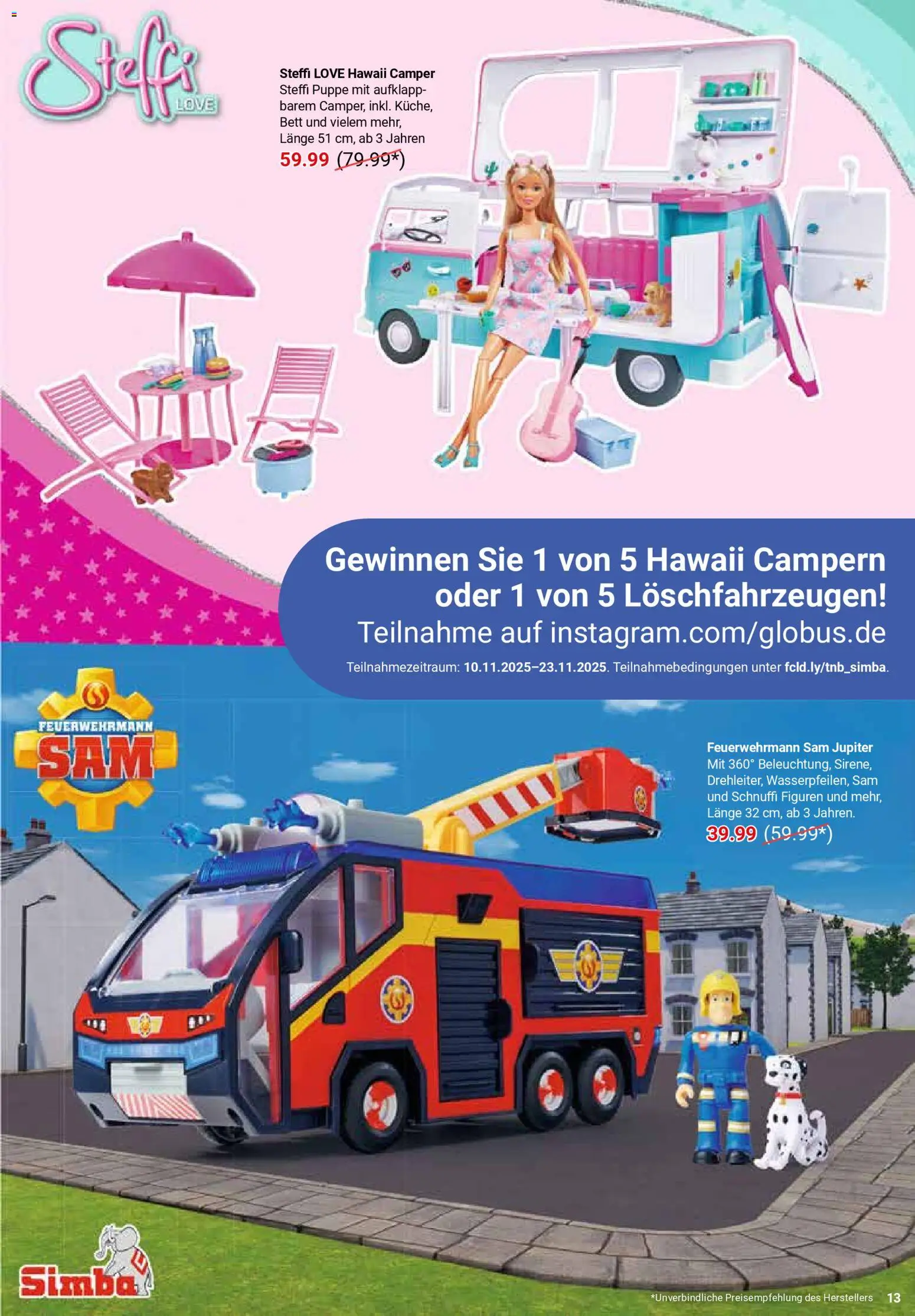 Globus Spezial – gültig ab 10.11.2025 | Seite: 13 | Produkte: Bett