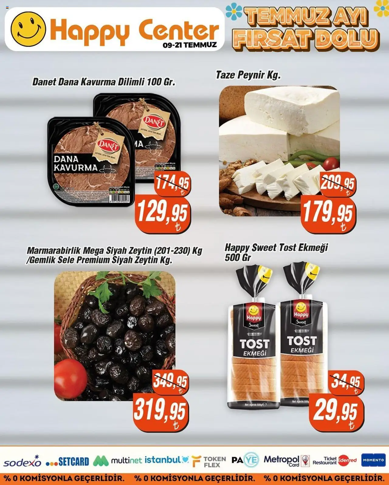 Happy Center Katalog - 09.07.2025 tarihinden itibaren geçerlidir | Sayfa: 31 | Ürünler: Peynir, Zeytin