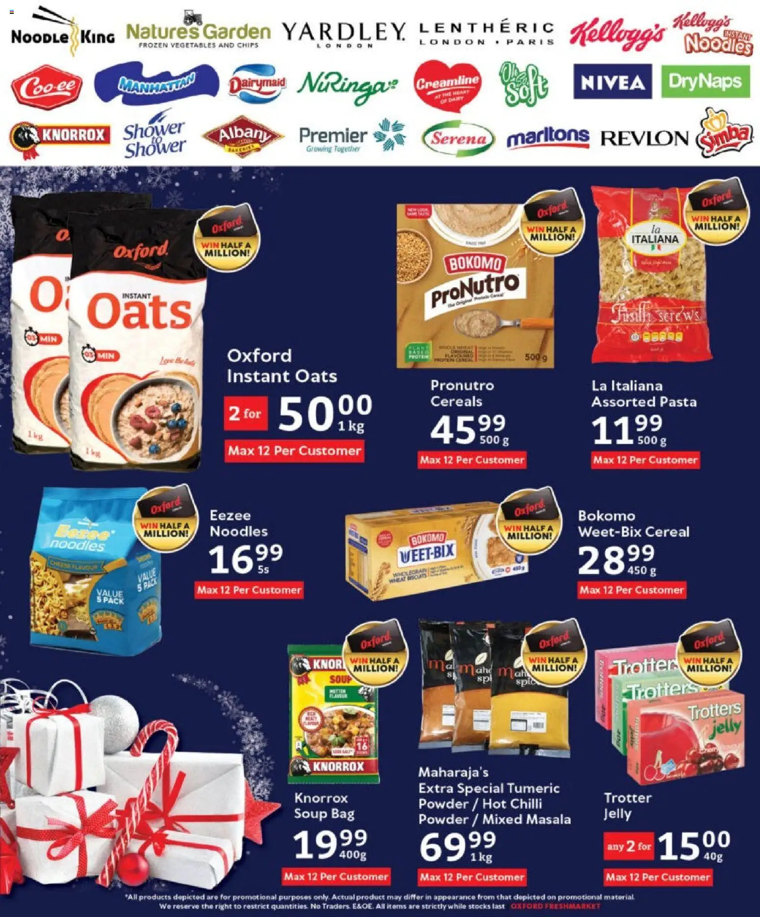 New Oxford Freshmarket catalogue – valid from 19.11.2025 | Page: 8 | Products: Bag, Pasta, Chips, Soup