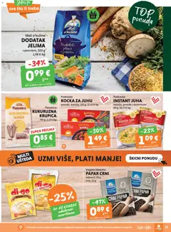 Katalog Studenac - Pregled kataloga iz trgovine Studenac, vrijedi od 11.03.2026 | Stranica: 17 | Proizvodi: Podravka, Juha, Kocka za juhu, Kvasac