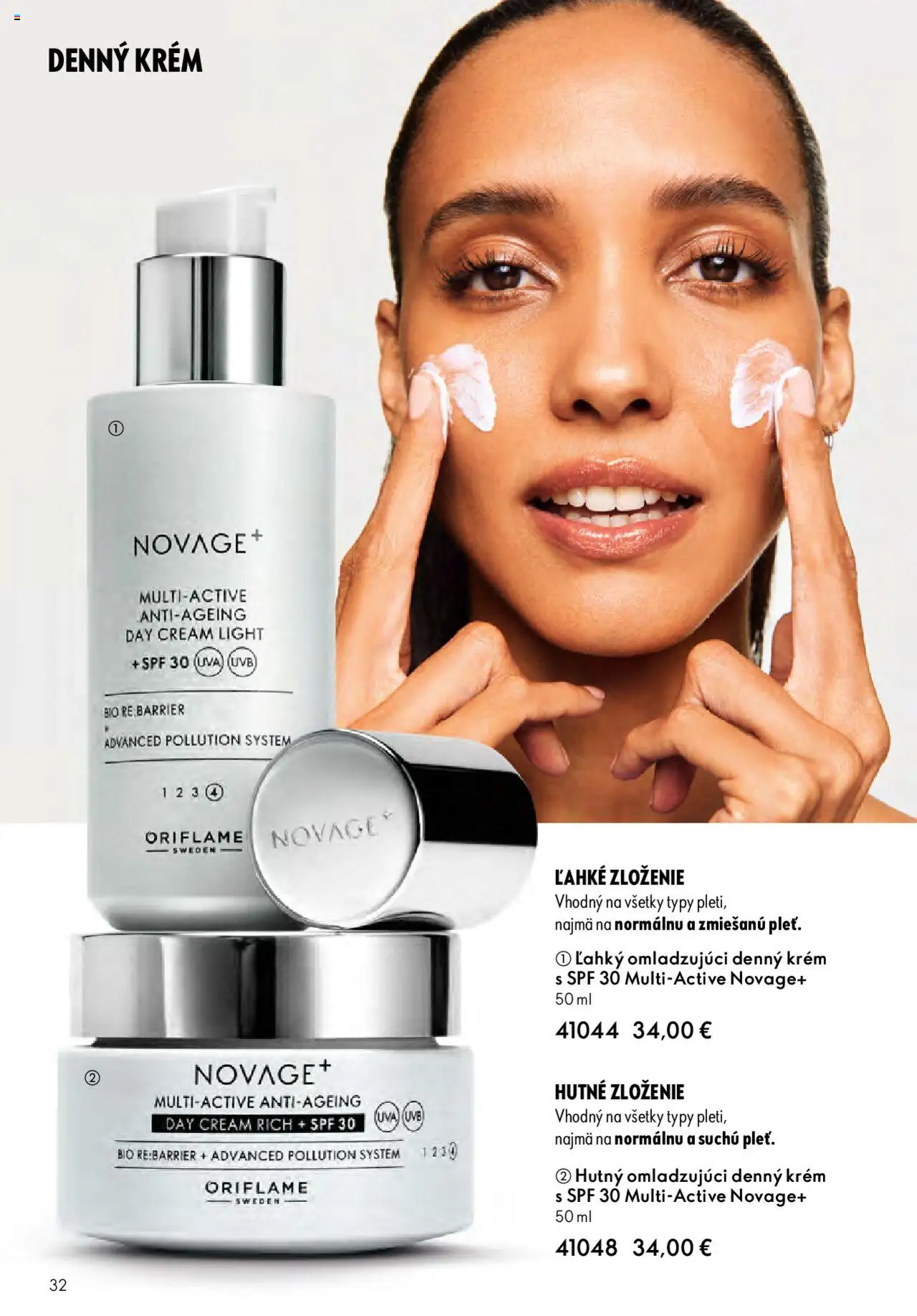 Katalóg Oriflame 13 2025 │ platný od 07.09.2025 | Strana: 32 | Produkty: Krém