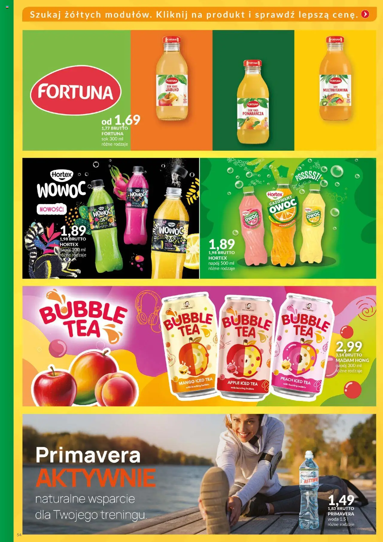 Eurocash Gazetka - Katalog Artykułów Spożywczych od 01.06.2025 | Strona: 54 | Produkty: Cytryna, Mango, Pomelo, Sok
