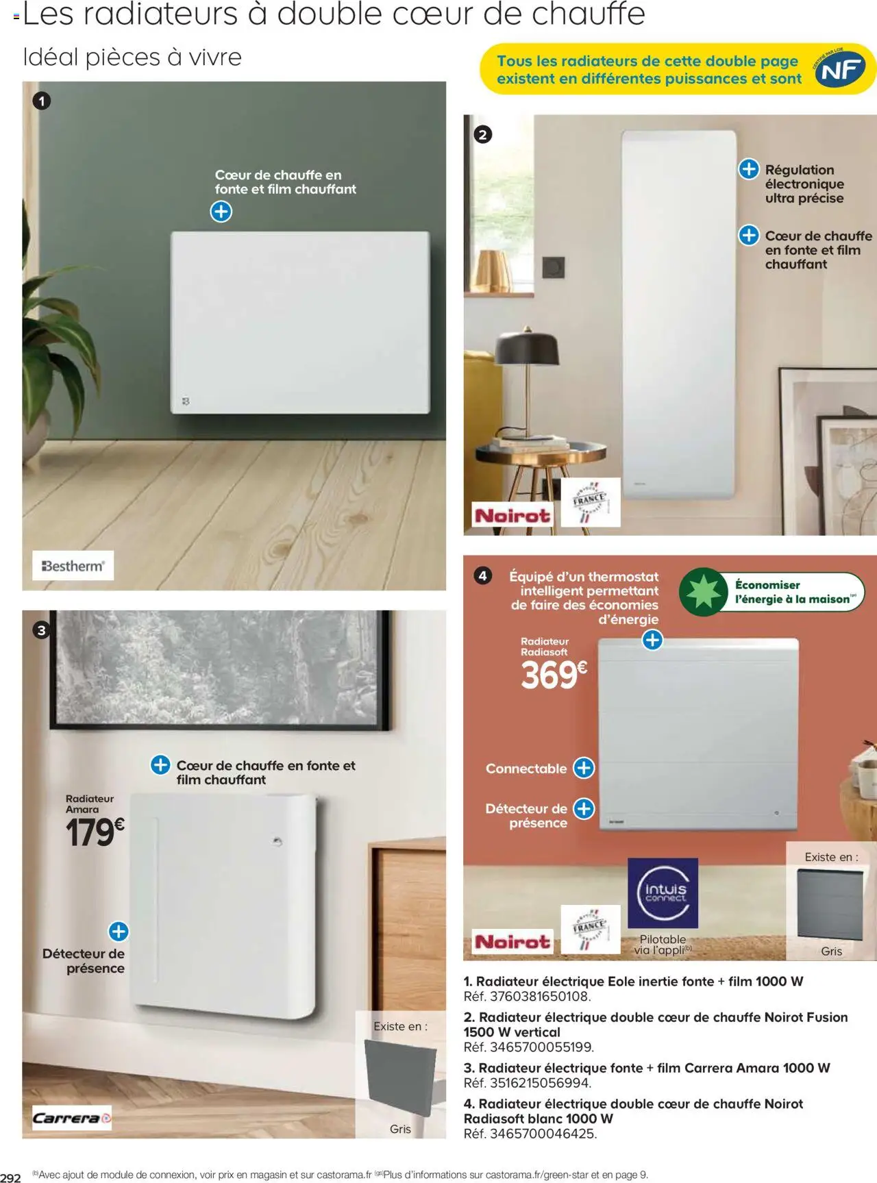 {H1} | Page: 292 | Produits: Radiateur