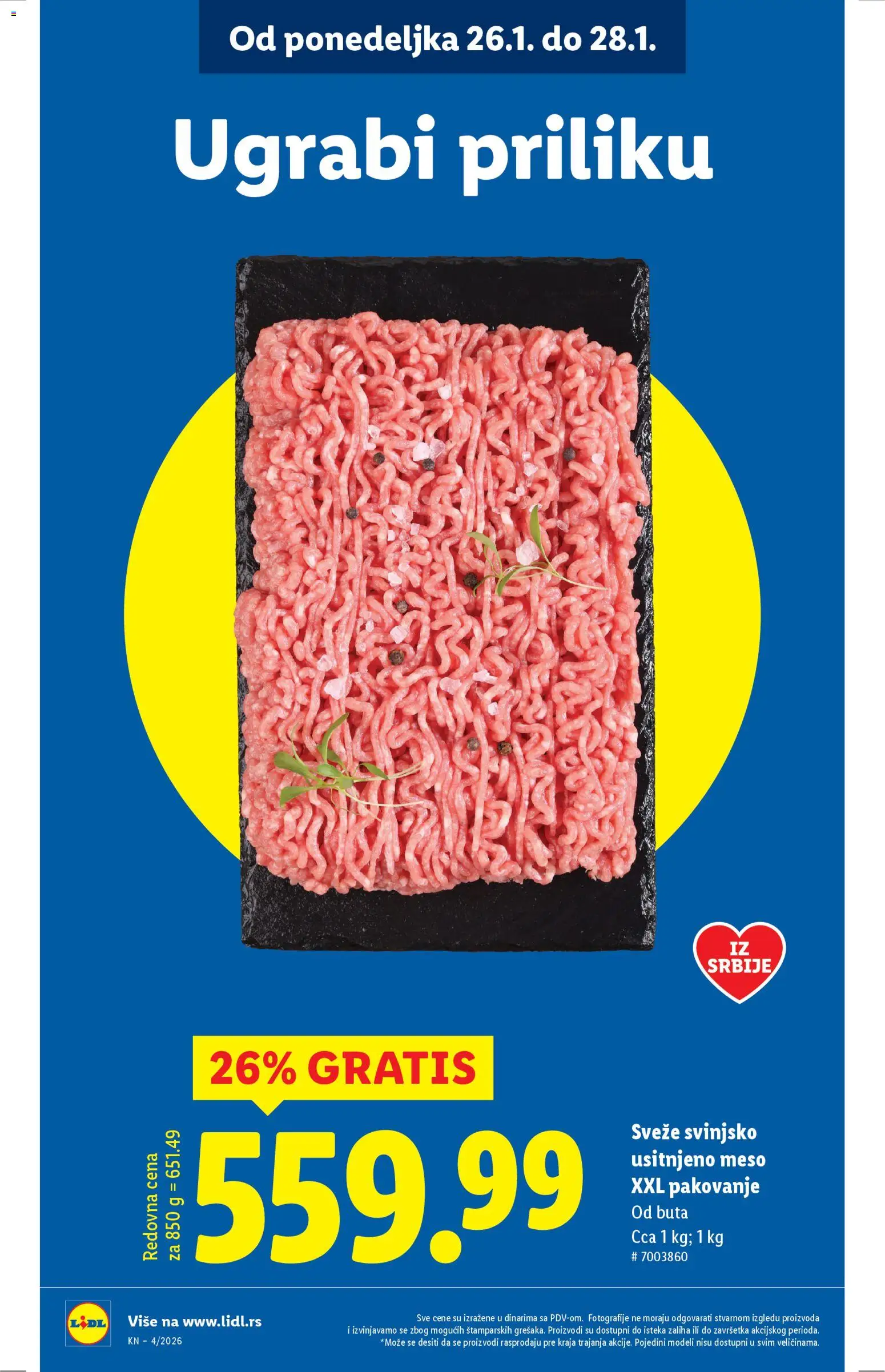 Lidl katalog - važi od 22.01.2026 | Strana: 12 | Proizvode: Pakovanje