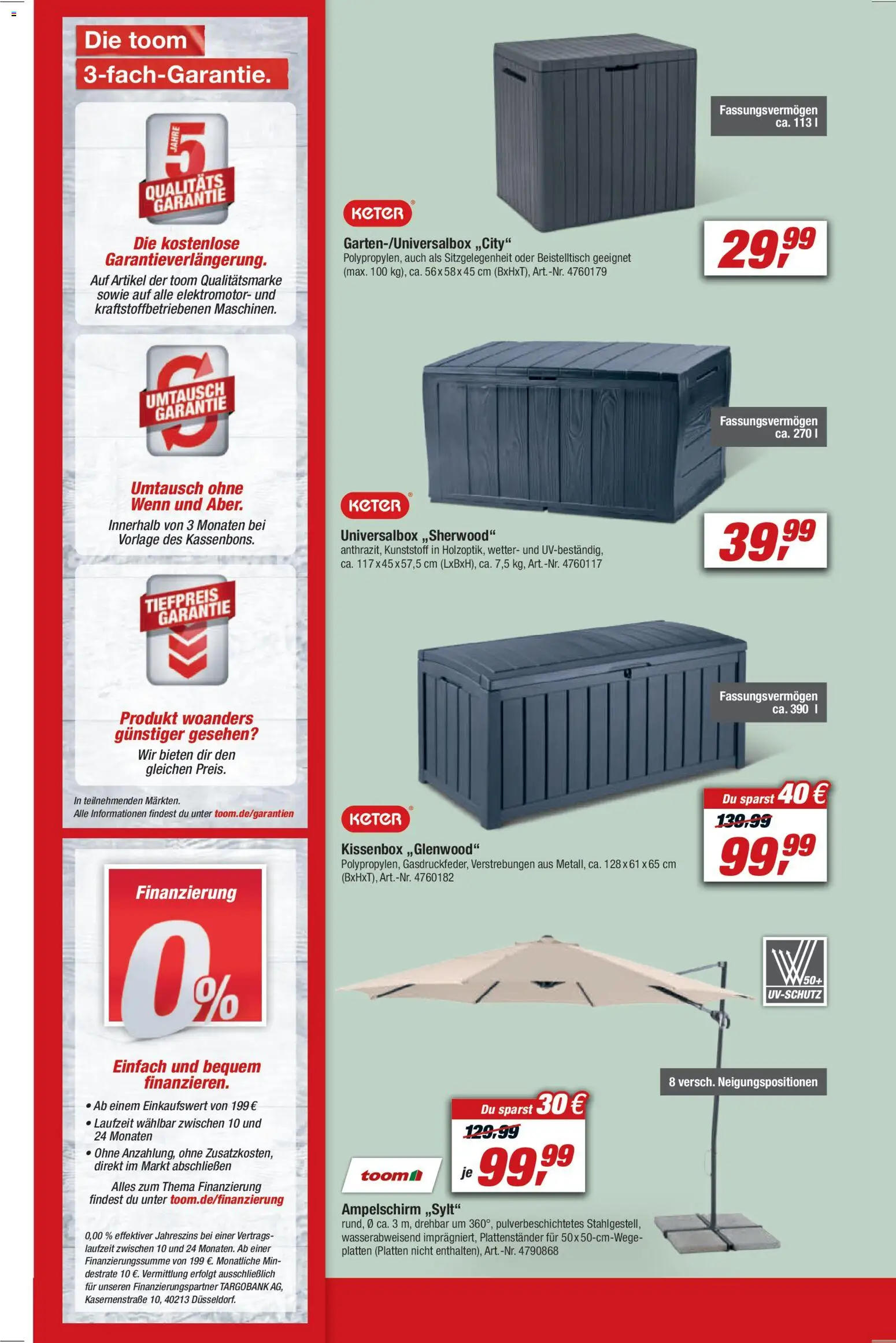 Toom Baumarkt Prospekt 	 – gültig ab 03.04.2026 | Seite: 2 | Produkte: Beistelltisch