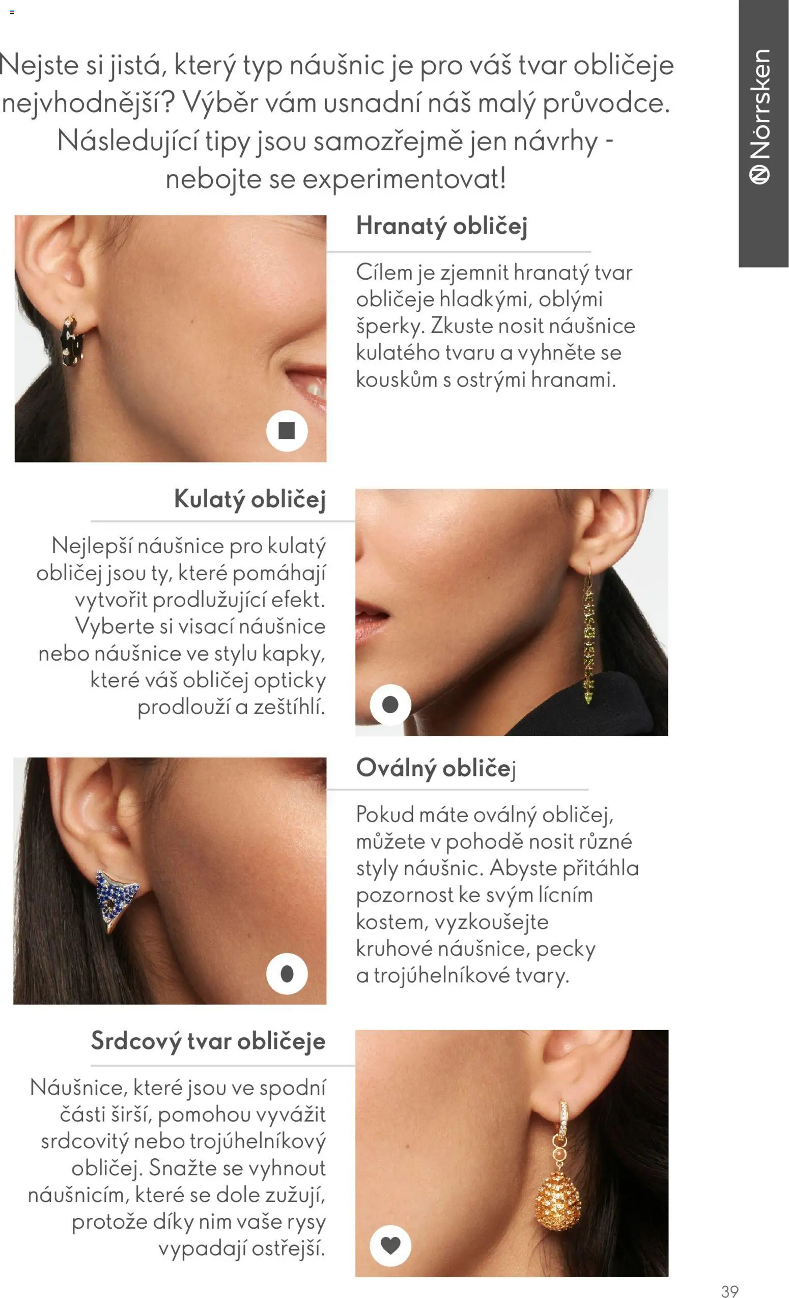 Oriflame katalog Norrsken od 29.01.2026 | Strana: 39 | Produkty: Naušnice