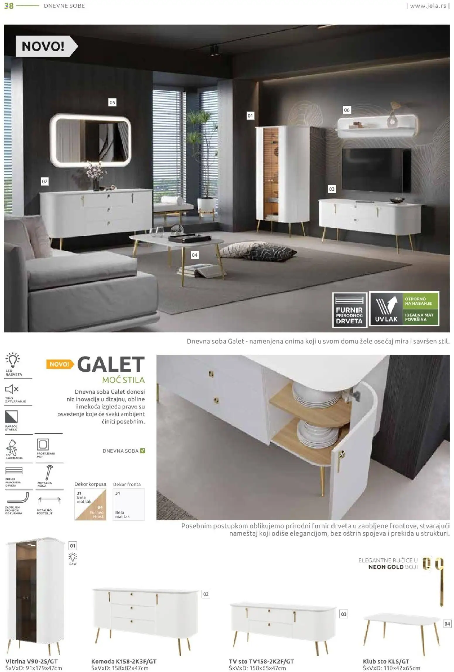 Jela katalog - važi od 09.03.2026 | Strana: 38 | Proizvode: Komoda, Sto